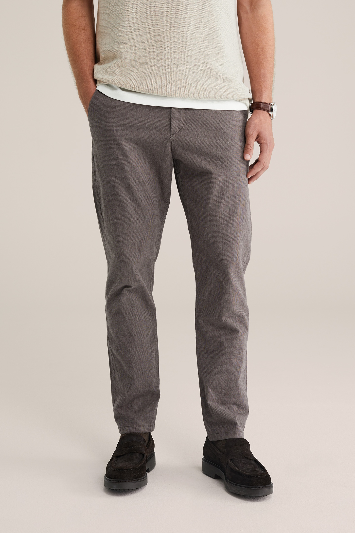 WE Fashion Chino Brown Taglia: W28L30 | Pantaloni chino Outlet | Uomo | Marrone
