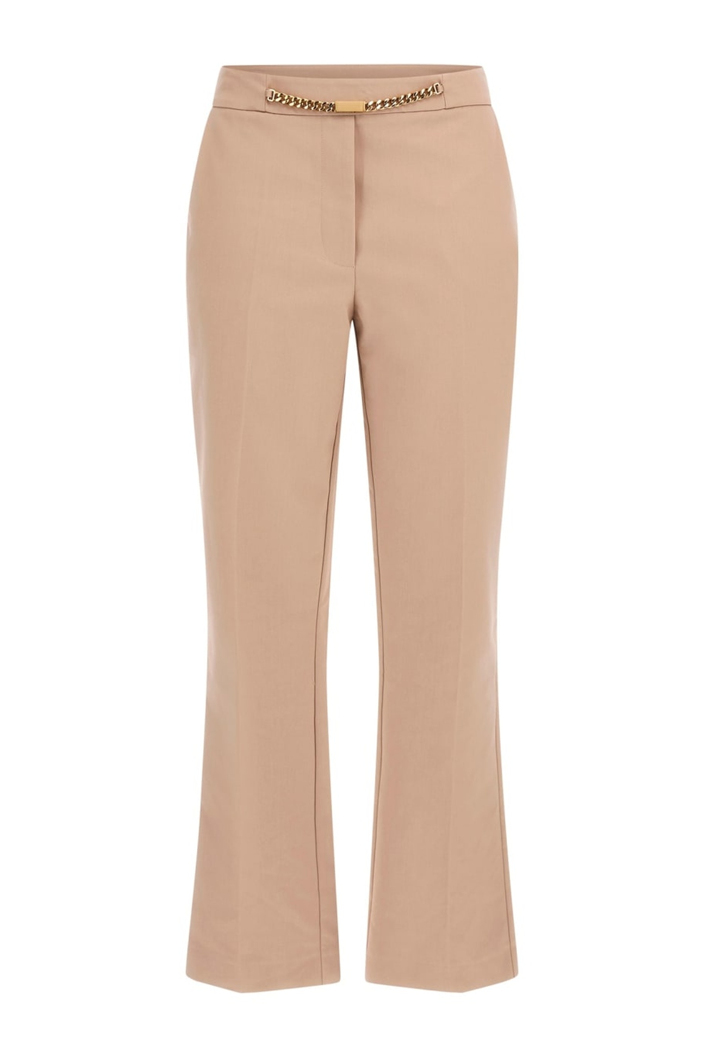 GUESS Sunny Chino Chain Pa Natural Almond Maat: 38 | Pantalons Outlet | Dames | Beige