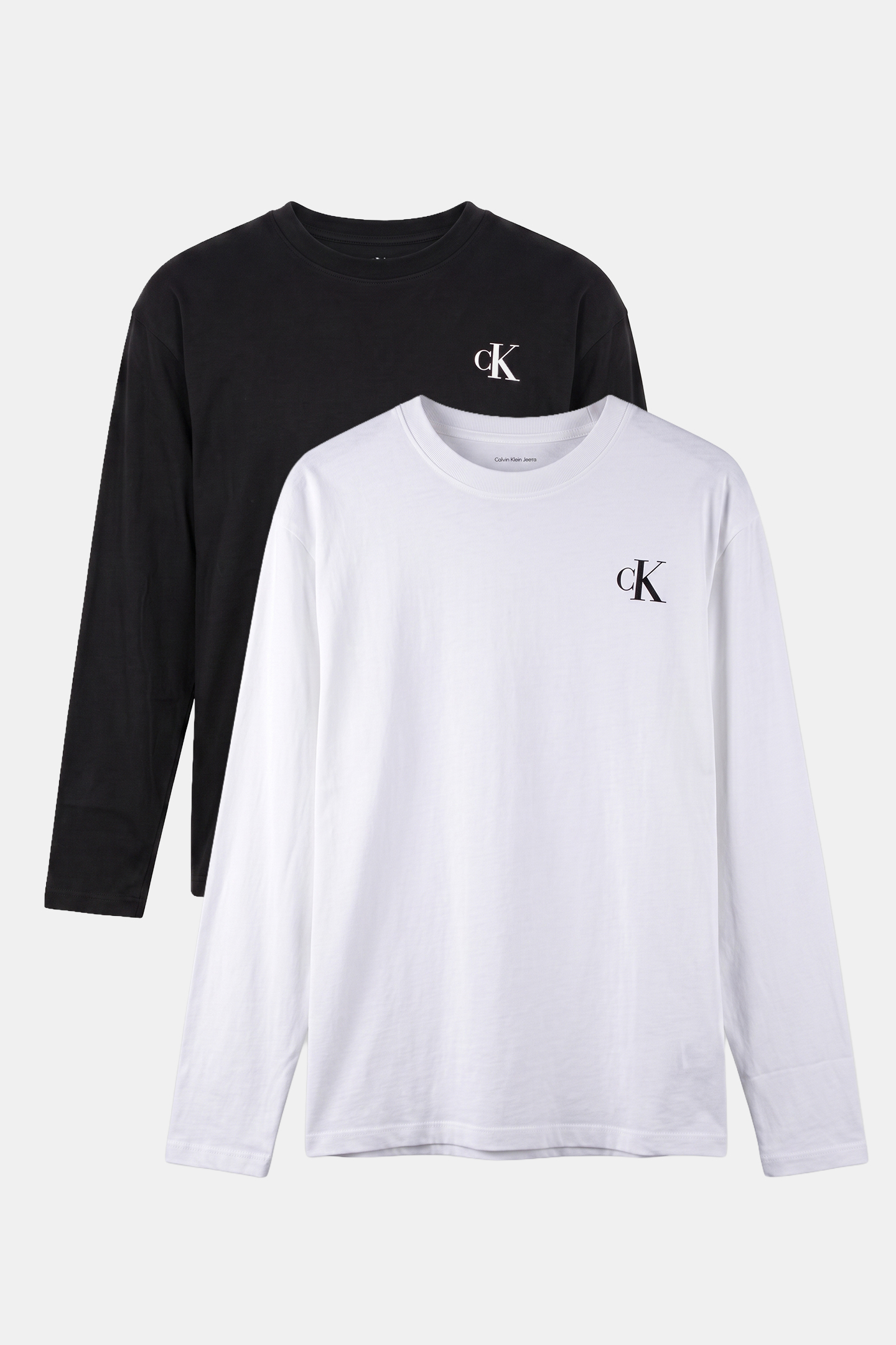 Calvin Klein Boys Chest Monologo Long Sleeve T-shirt Bright White/black Taglia: 12 | T-shirt Outlet | kids | Bianco