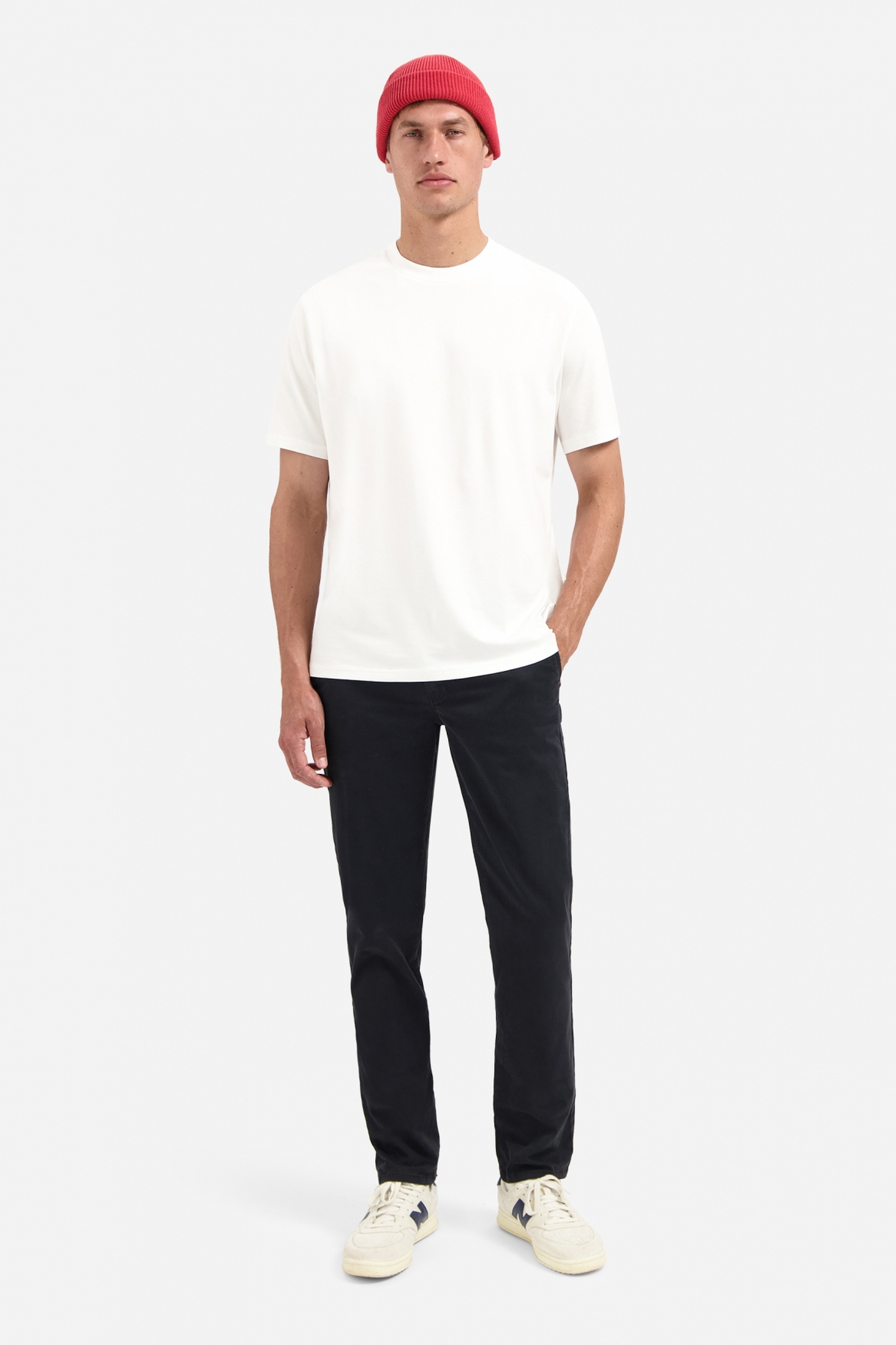 No Excess Pants Stretch Garment Dyed Night Maat: W33L34 | Chino's Outlet | Heren | Zwart