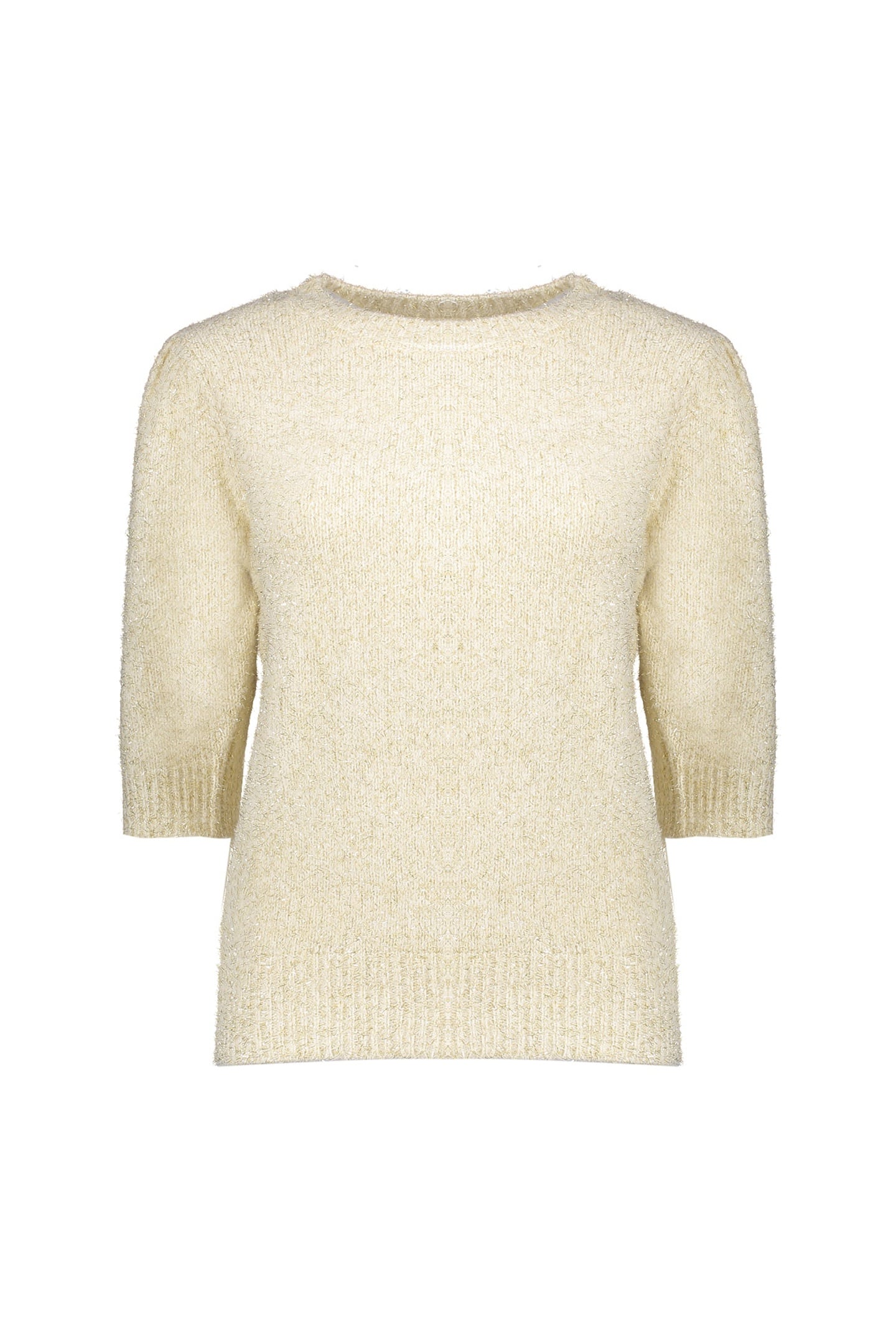 Geisha Pullover Lurex Off-white/gold Maat: XXL | Sweaters Outlet | Dames | Wit