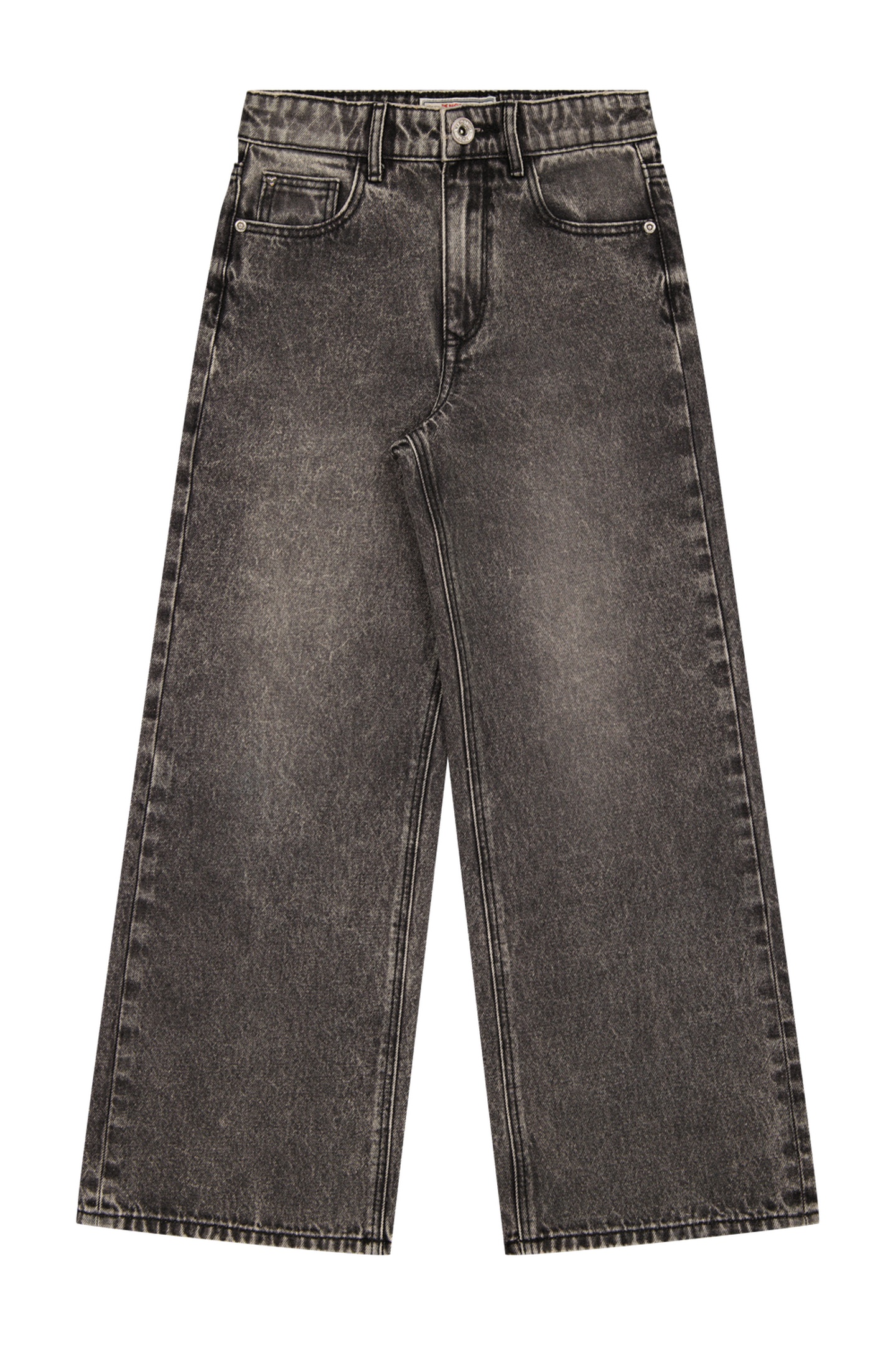 Vingino Girls Cherry Jeans Dark Grey Vintage Maat: 4 | Spijkerbroeken Outlet | kids | Grijs