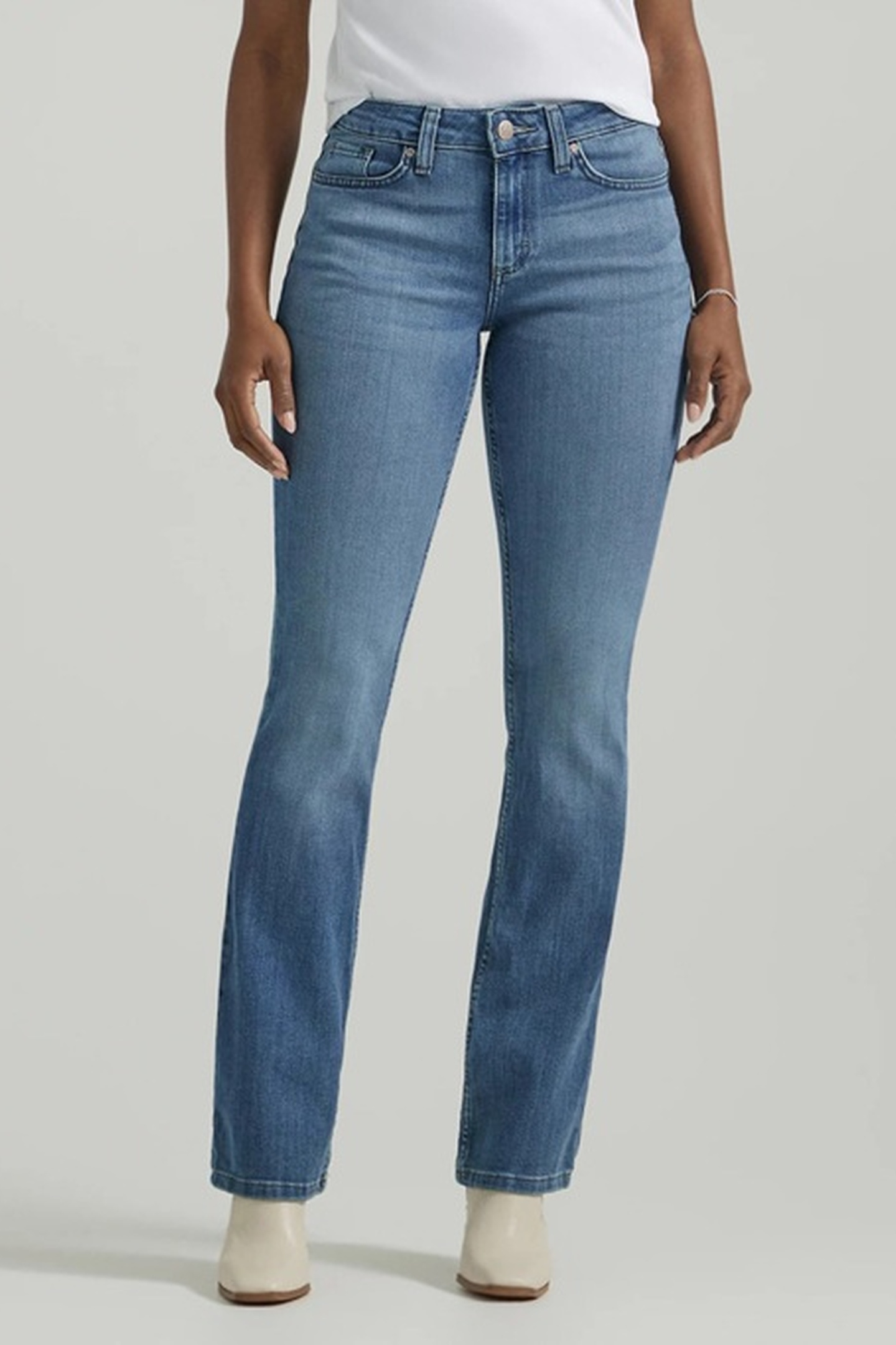 Lee Bootcut Heritge Fade Jeans Maat: W28L33 | Jeans Outlet | Dames | Blauw