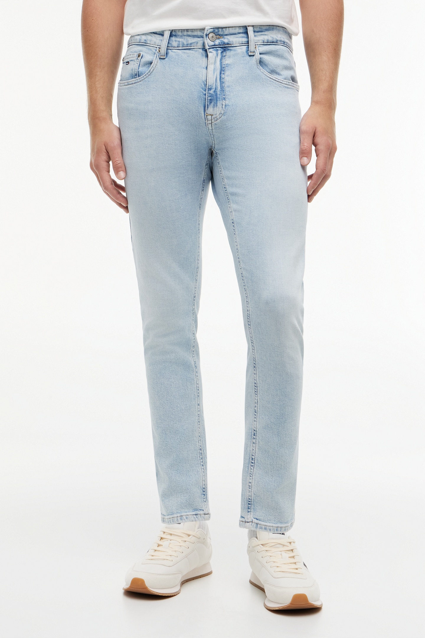 Tommy Hilfiger Austin Slim Tapered Denim Light Taglia: W33L36 | Jeans Slim Fit Outlet | Uomo | Blu