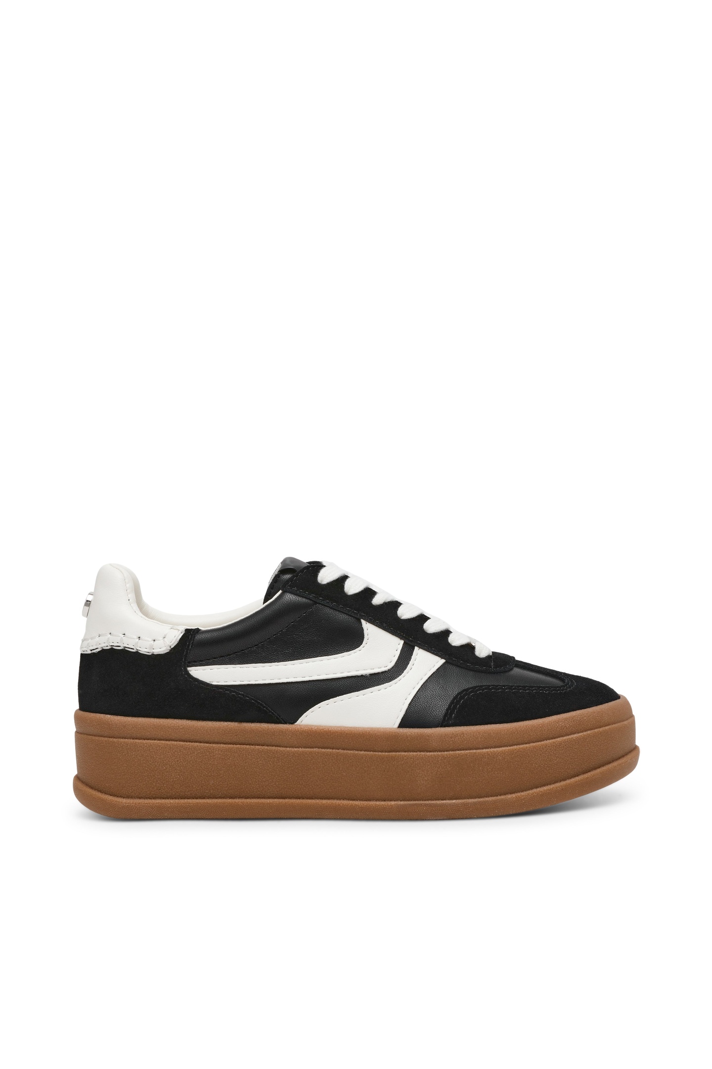 Steve Madden Off-track Sneakers Black Suede Maat: 39 | Sneakers Outlet | Dames | Zwart