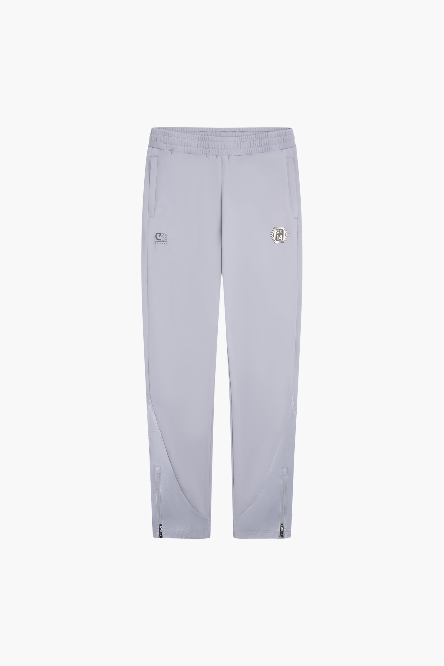 CRUYFF Defense Trackpant Light Grey Maat: 164 | Broeken Outlet | kids | Grijs