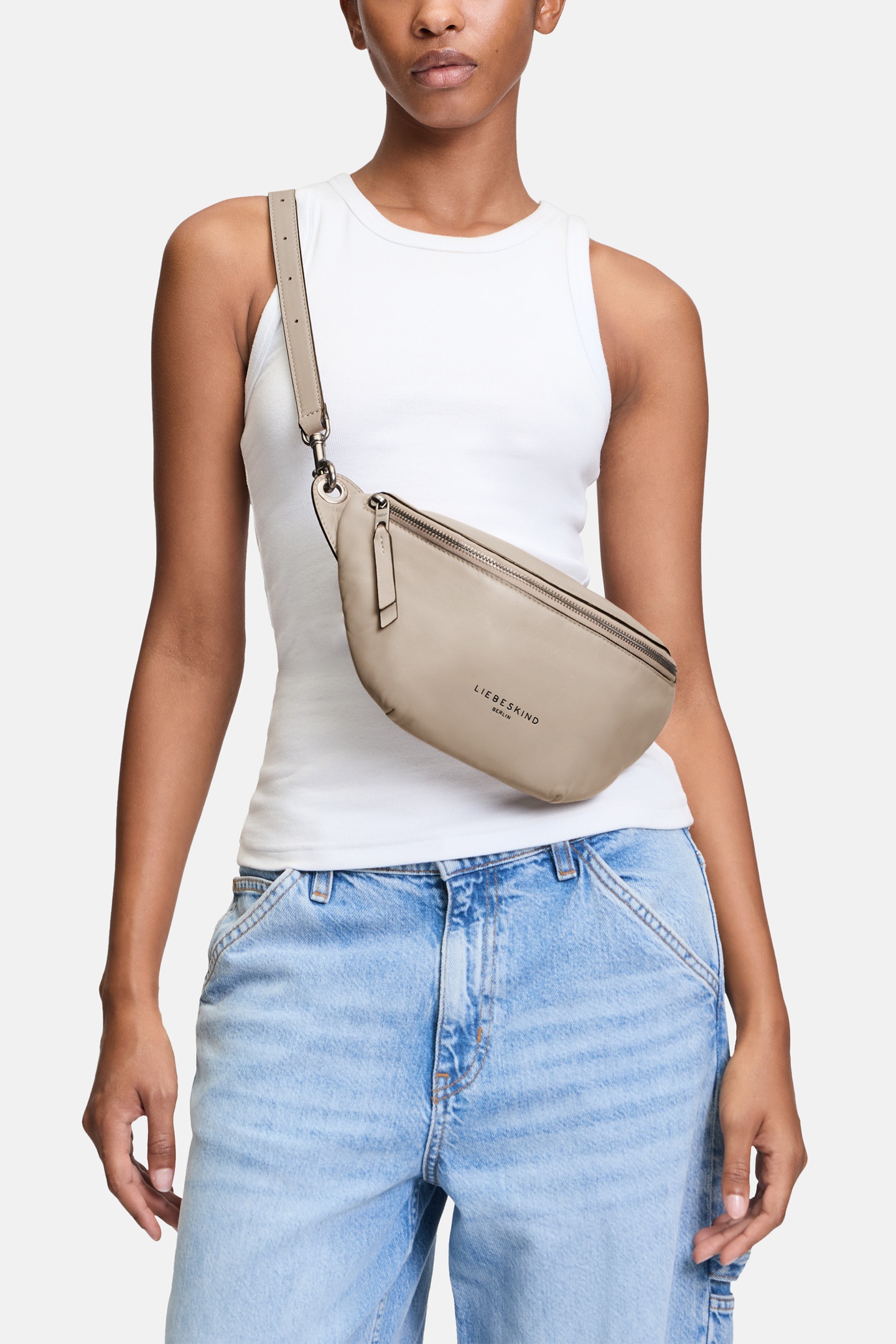 Liebeskind Berlin Belt-bag Medium Light Taupe Maat: OS | Tassen Outlet | Dames | Beige