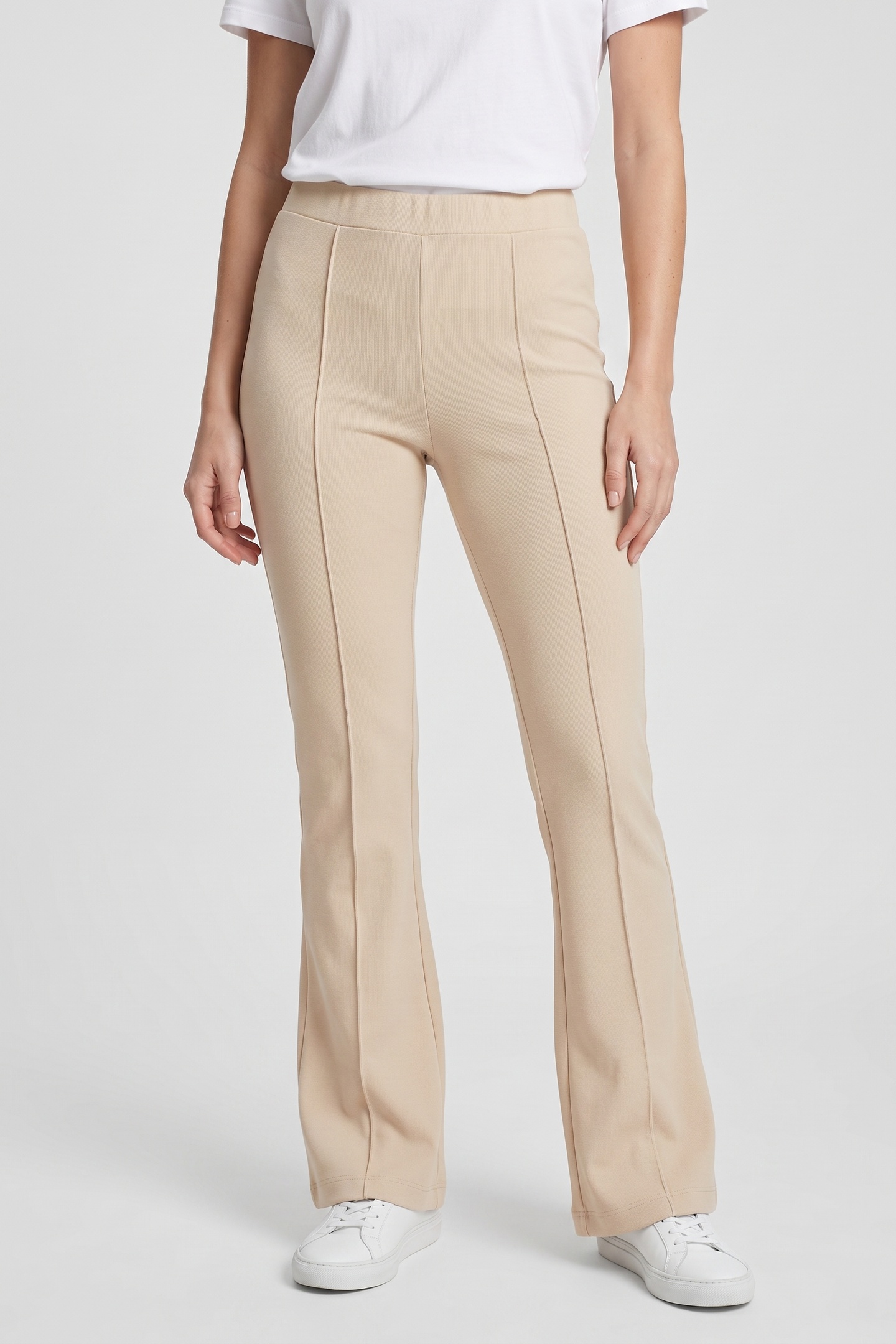 ARKET Olenna Trouser Beige Taglia: M | Pantaloni da completo Outlet | Donna | Marrone