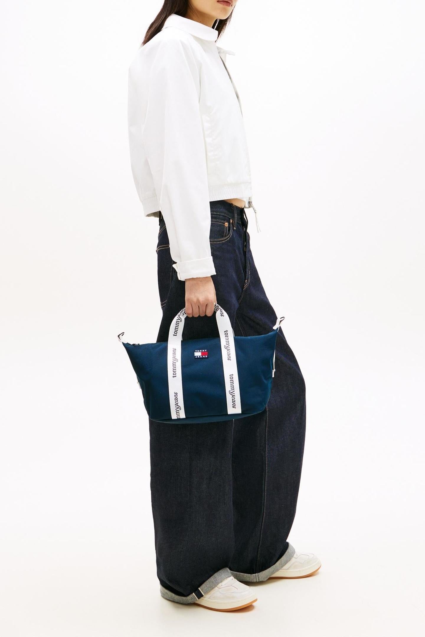 Tommy Hilfiger Essential Daily Mini Tote Dark Night Navy Maat: OS | Handtassen Outlet | Dames | Blauw