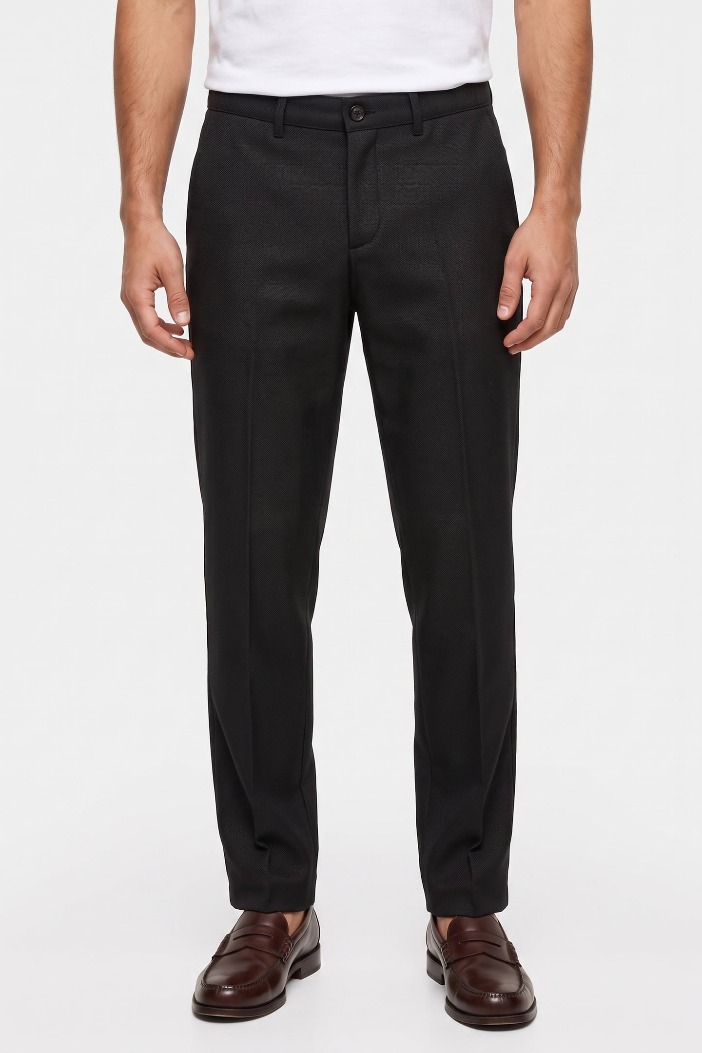 The Kooples Trousers With Patch Pockets On The Back Black Maat: 44 | Tailored Broeken Outlet | Heren | Zwart