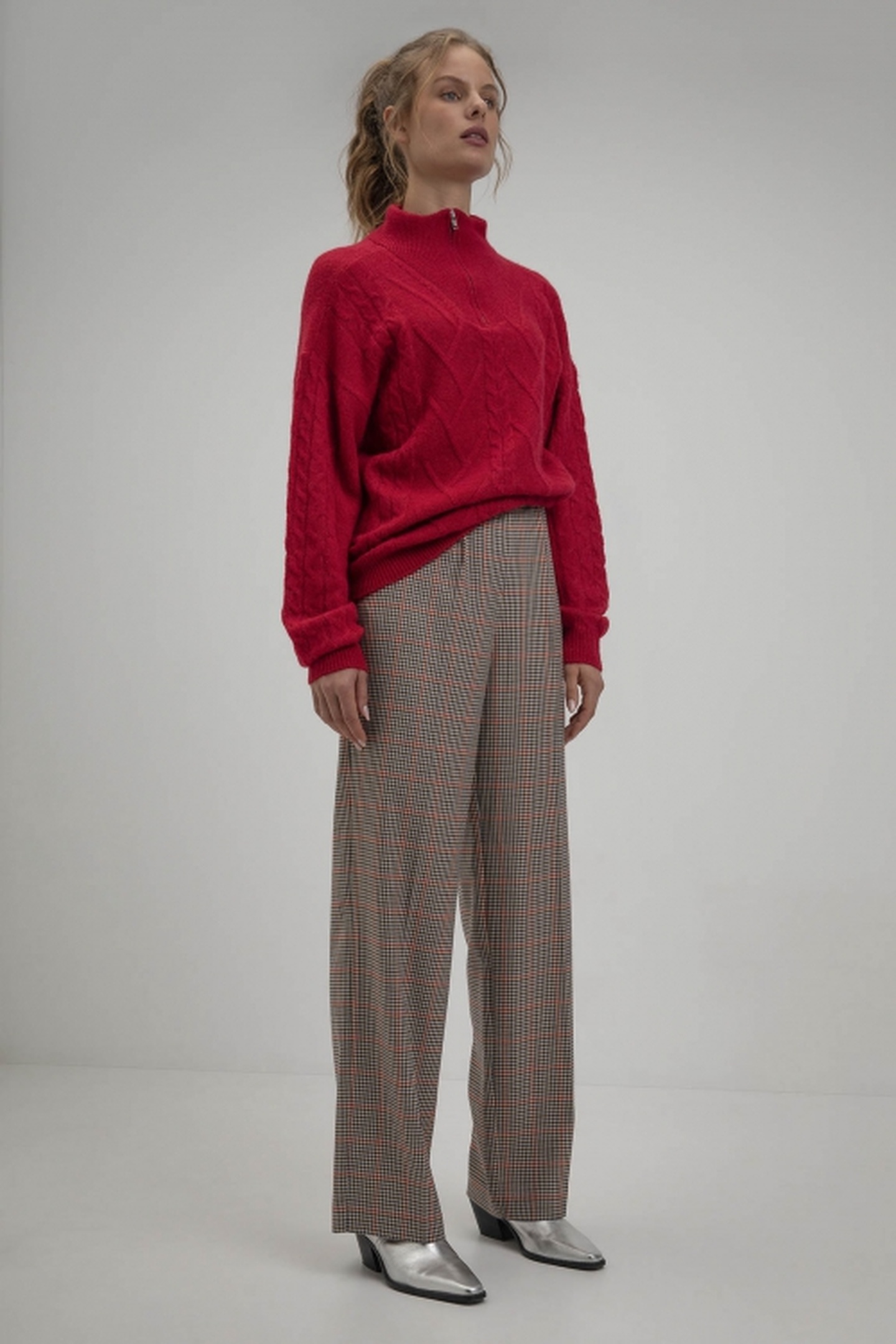 Josephine & Co Stefano Sweater Red Maat: XS | Sweaters Outlet | Dames | Rood