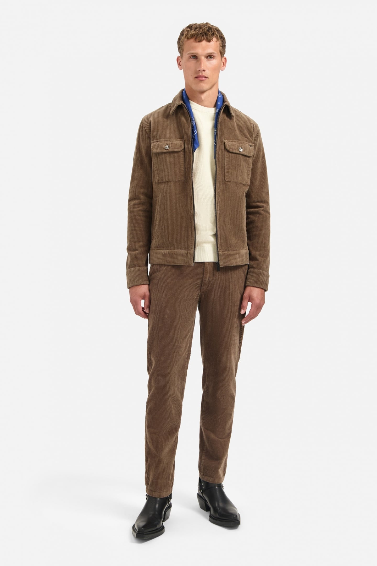No Excess Pants Chino Stretch Corduroy Taupe Größe: XXL | Chinos Outlet | Herren | Schwarz