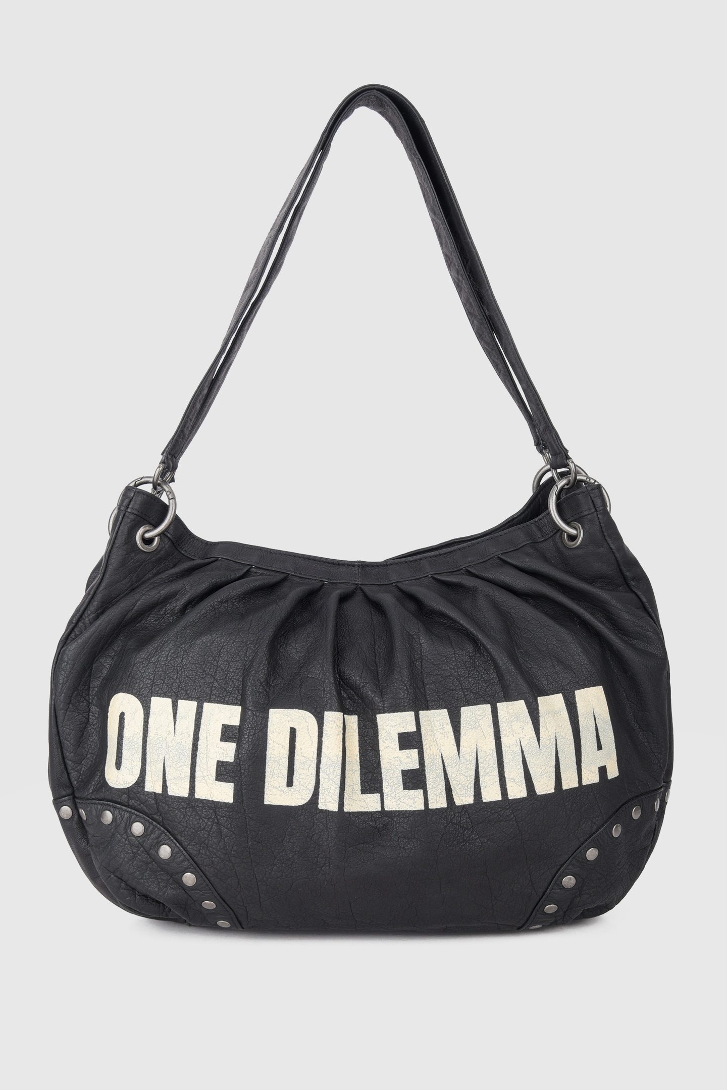 Núnoo Elsa Small Washed Black  X One Dilemma Maat: OS | Handtassen Outlet | Unisex | Zwart