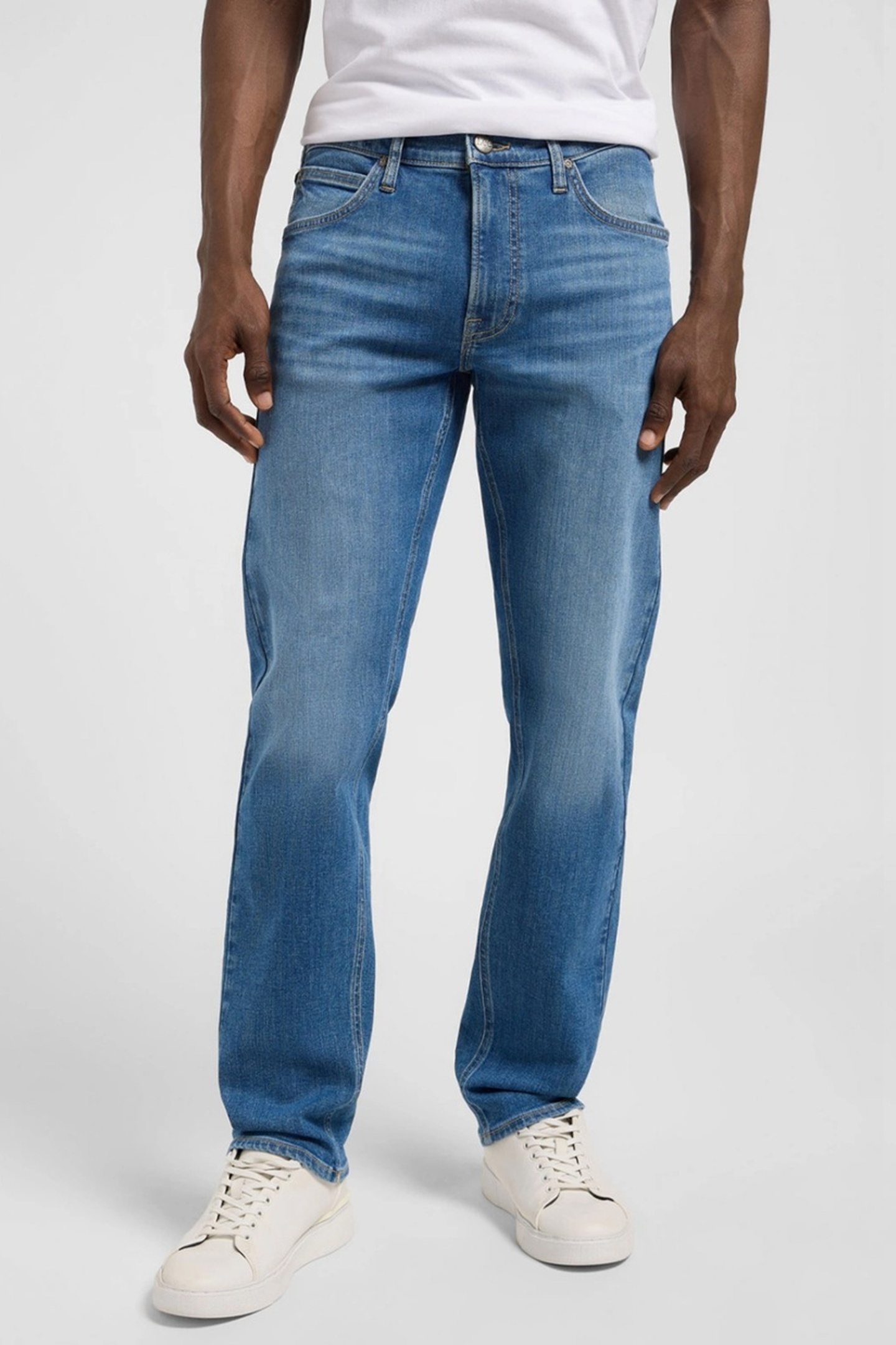 Lee Daren Zip Fly Monday Jeans Maat: W30L32 | Straight Jeans Outlet | Heren | Blauw