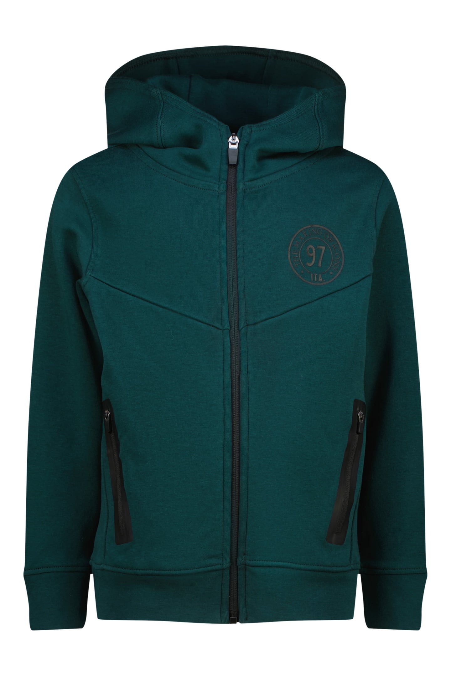 Vingino Boys Ocean Vest Dark Jungle Green Maat: 8 | Sportkleding Outlet | Unisex | Groen