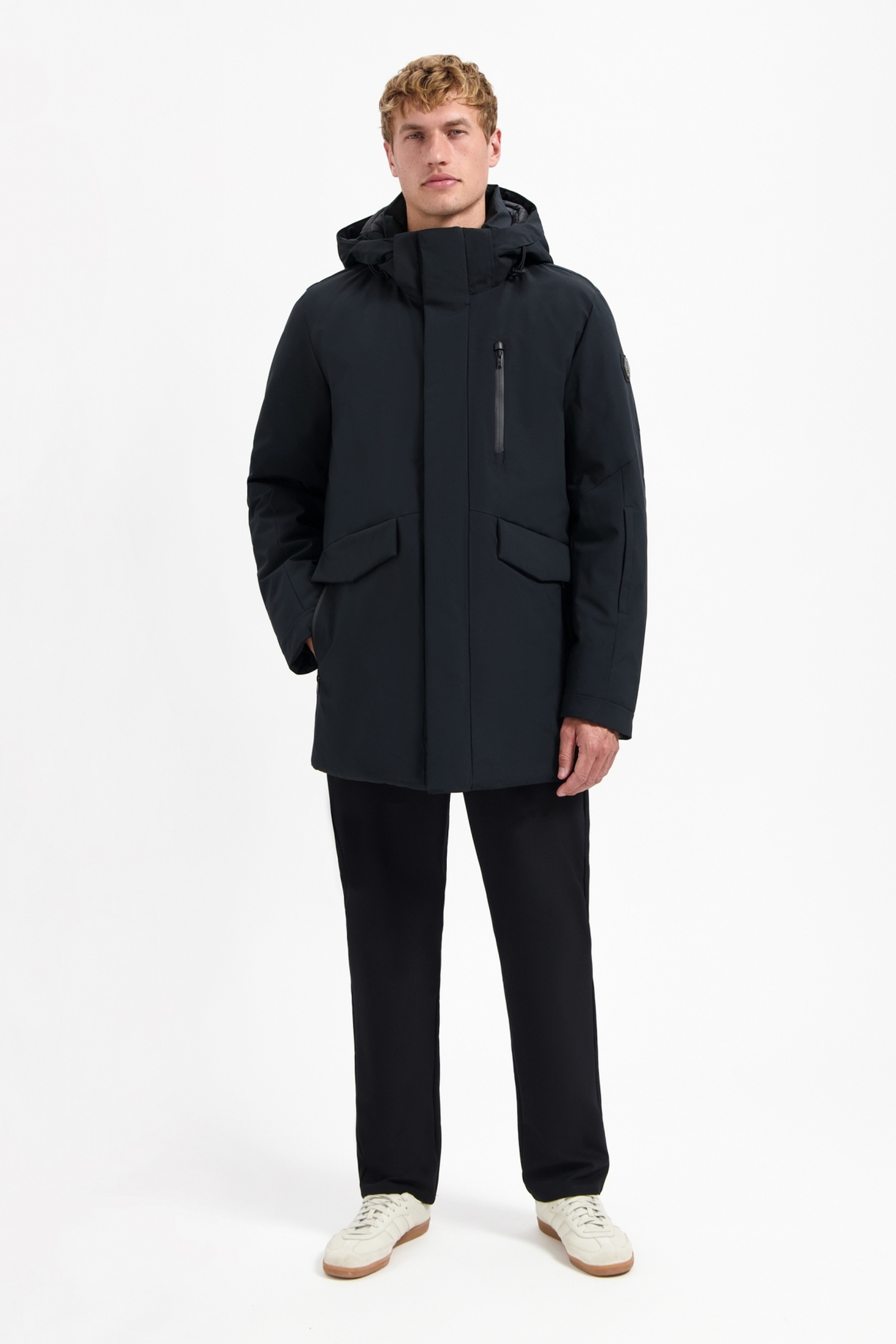 No Excess Mike Jacket Black Maat: M | Winterjassen Outlet | Heren | Zwart
