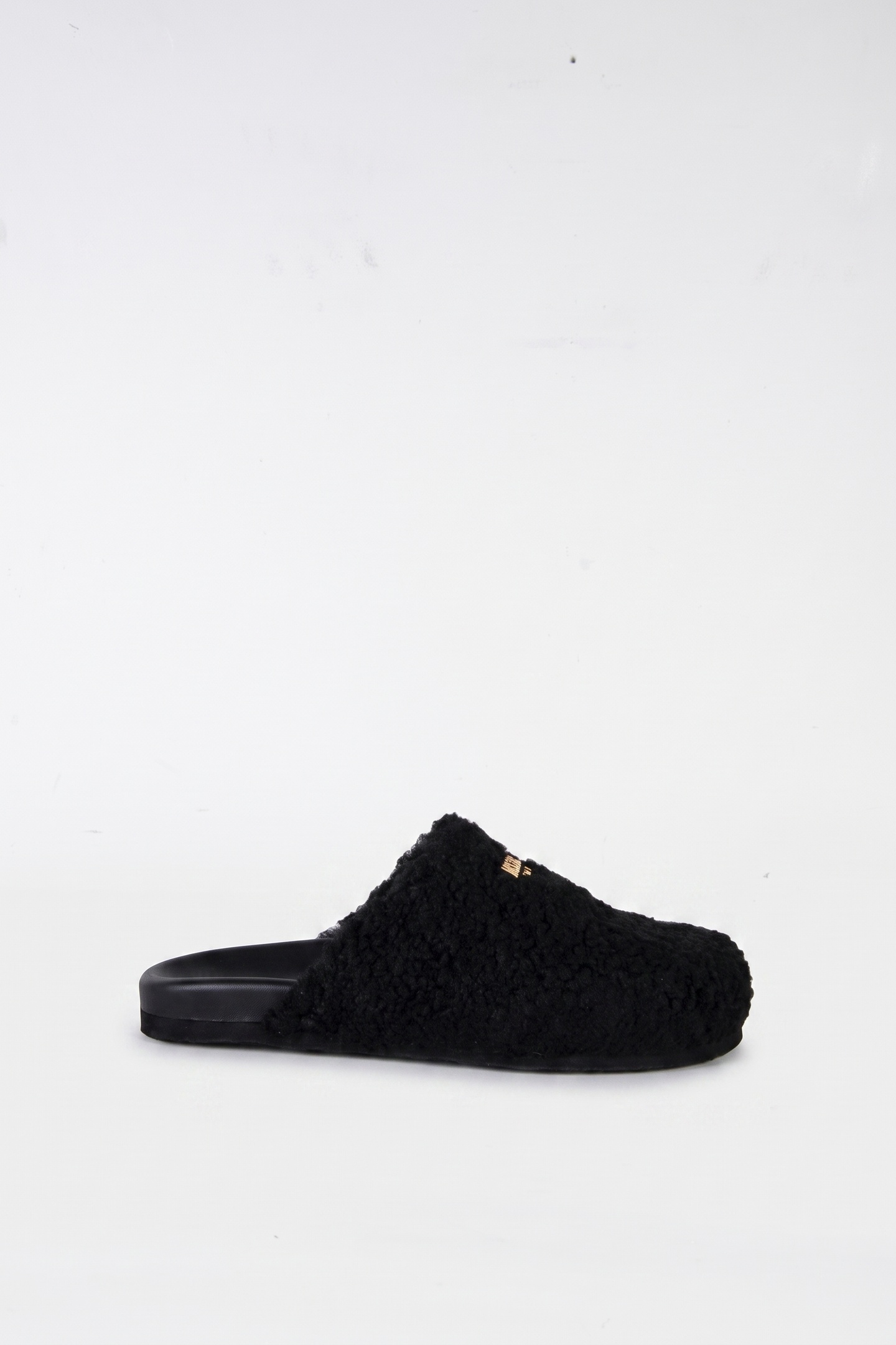 Moschino Flat Mules Black Maat: 39 | Slippers Outlet | Dames | Zwart