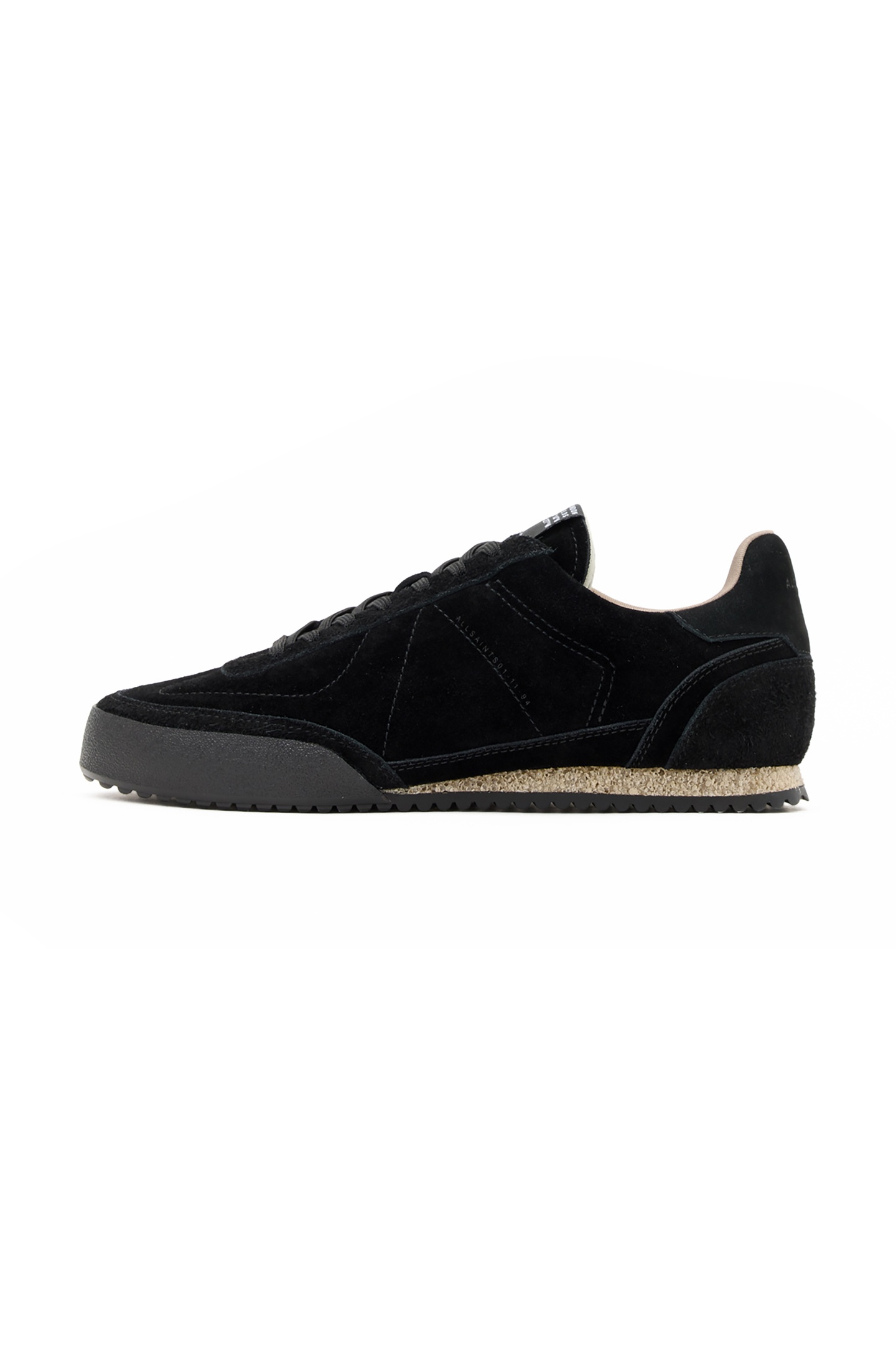 AllSaints Harri Low Top Black Maat: 43 | Sneakers Outlet | Heren | Zwart