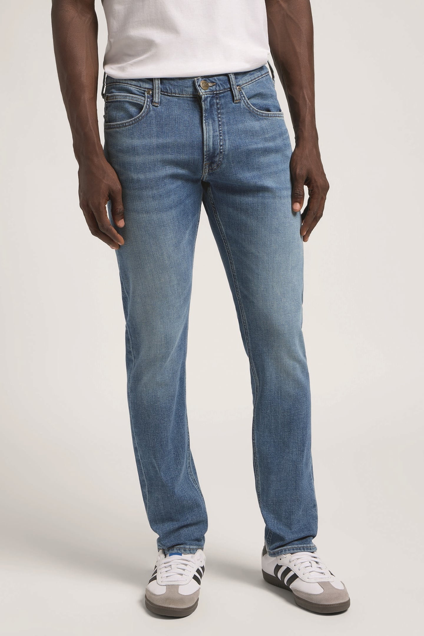 Lee Luke Highland Jeans Maat: W30L34 | Straight Jeans Outlet | Heren | Blauw