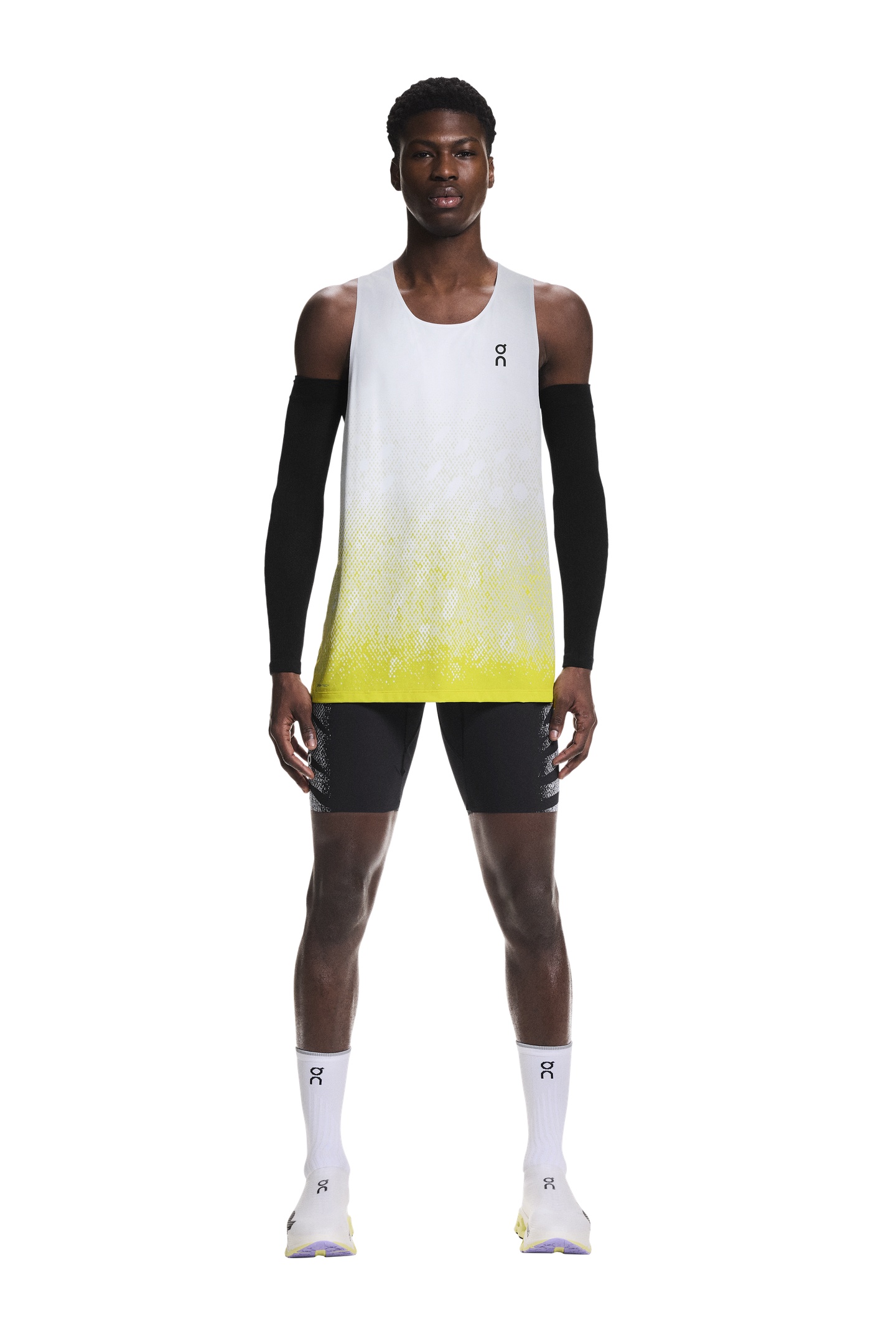 On Zero Singlet 1 White | Lime Maat: L | Sport Shirts Outlet | Heren | Wit