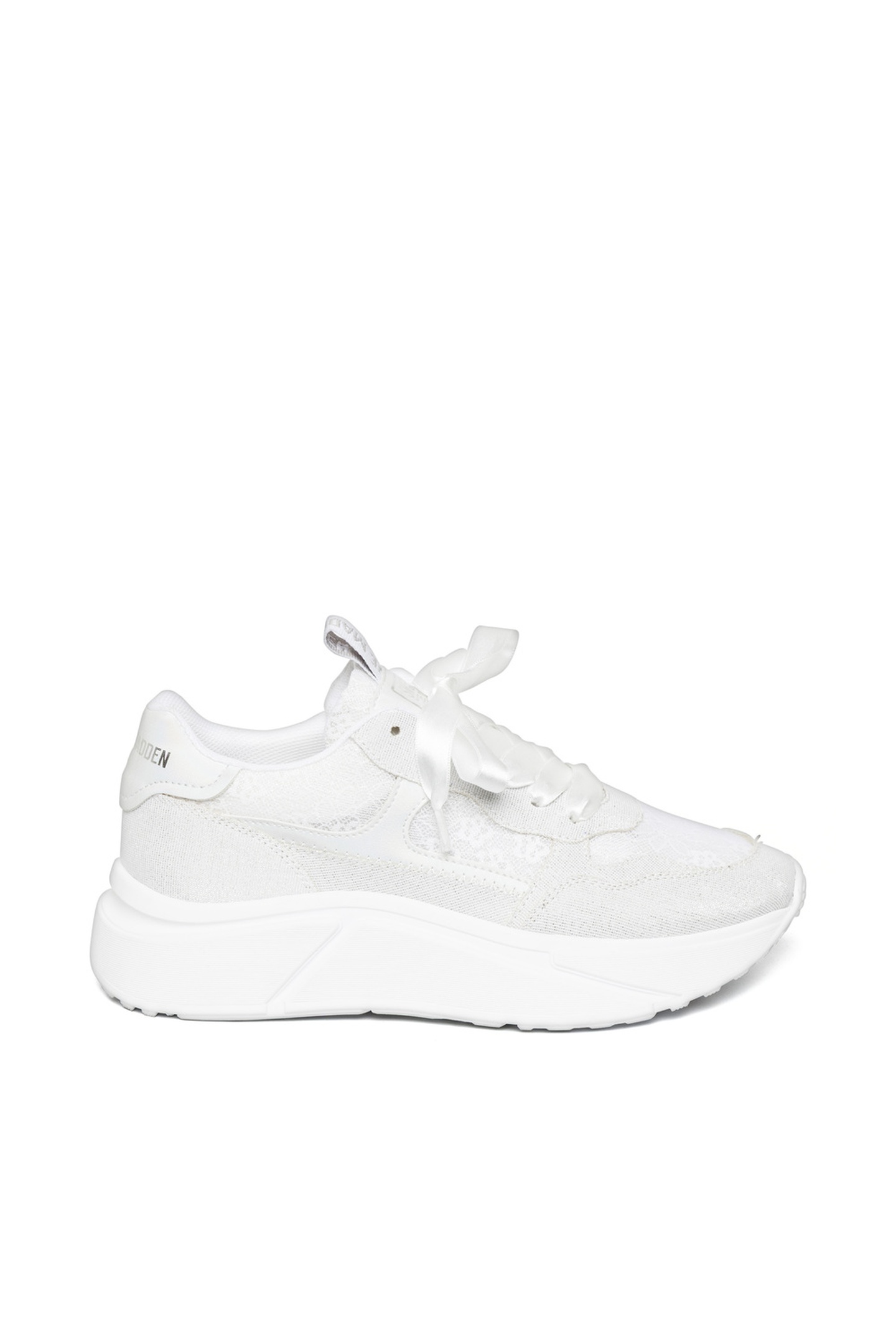 Steve Madden Starlyn Sneakers White Glitter Maat: 39 | Sneakers Outlet | Dames | Wit