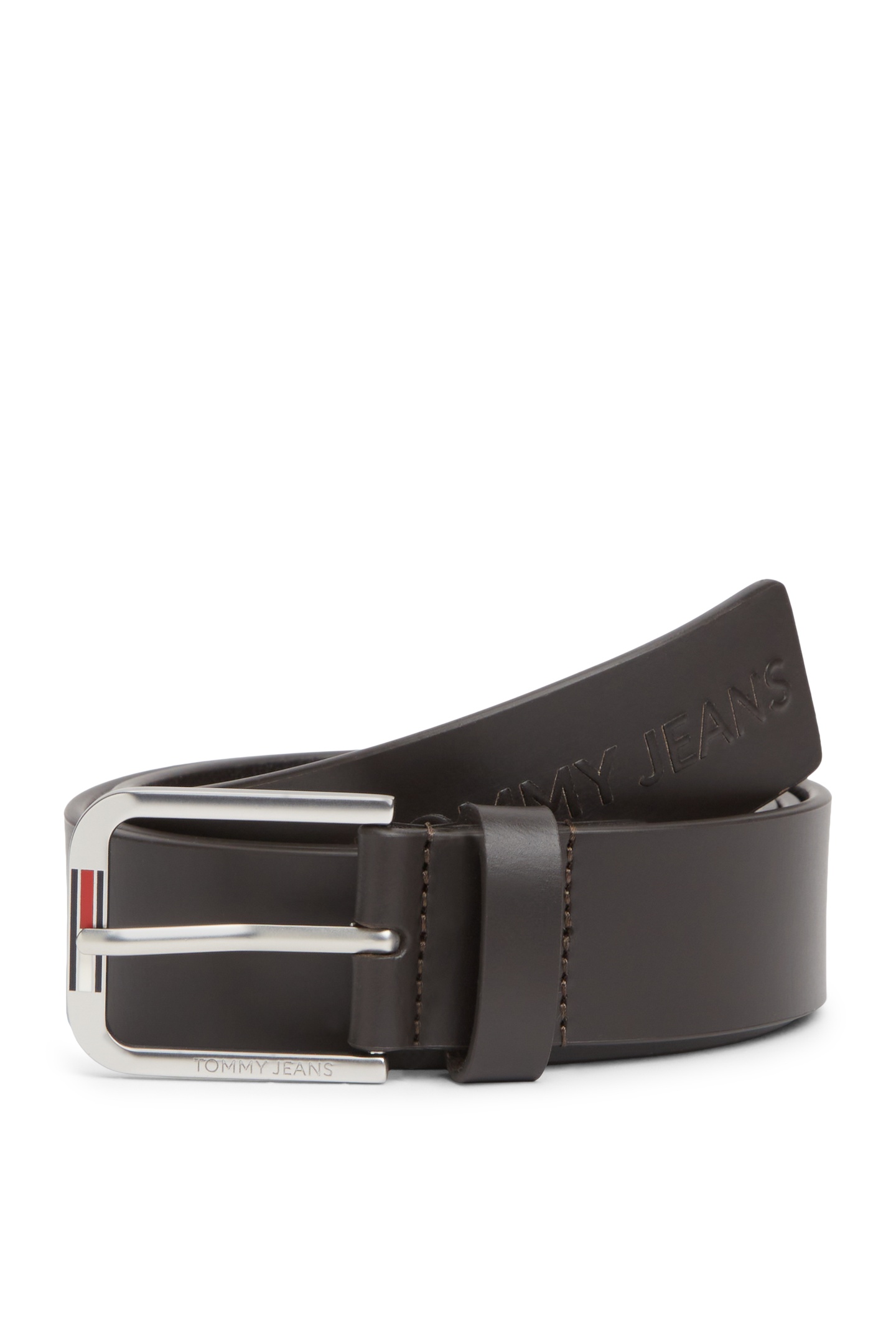 Tommy Hilfiger Austin Seasonal Belt Dark Brown Taille: 90 | Ceintures Outlet | Homme | Marron
