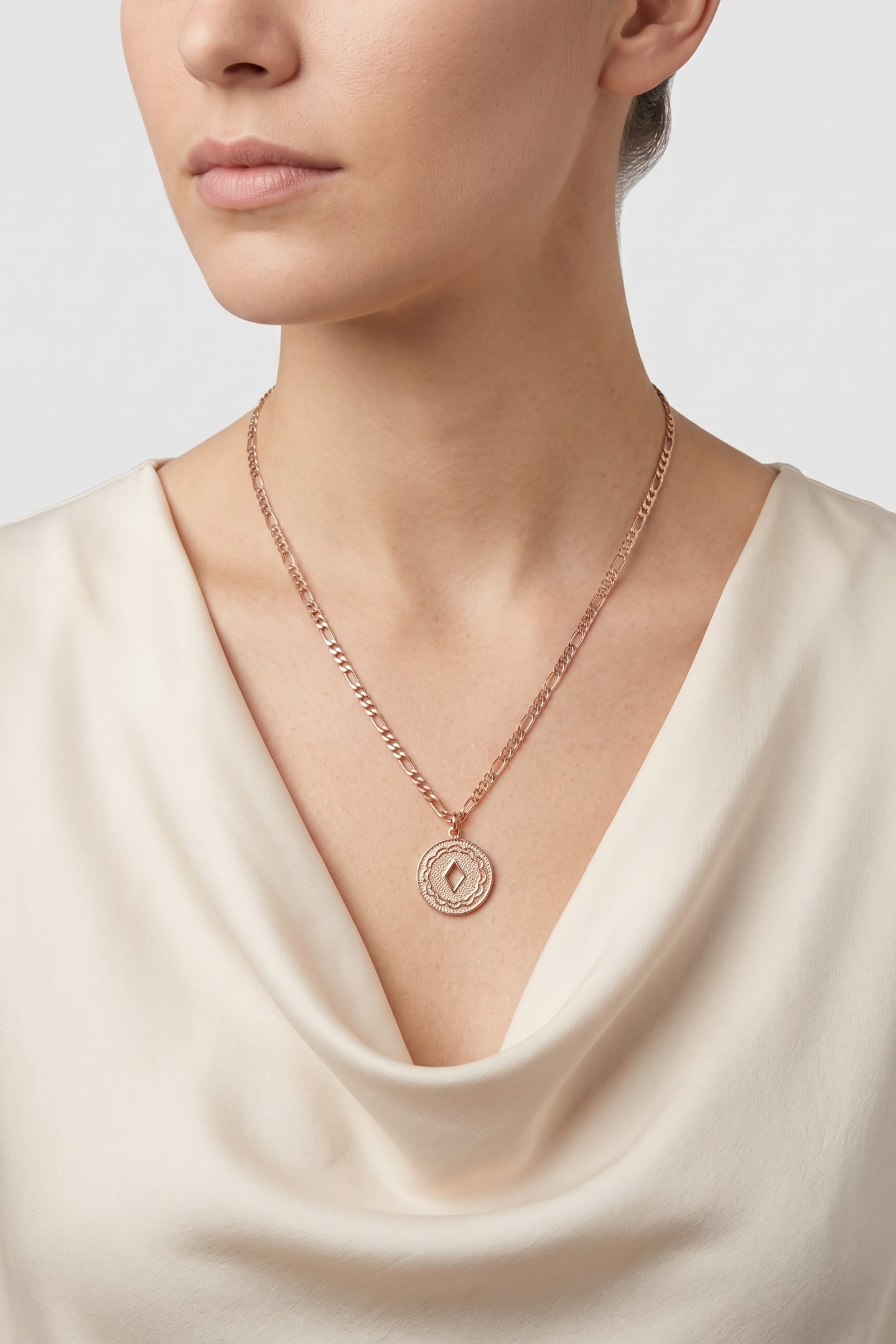 PURELEI Lolani Kette Rosegold Maat: OS | Kettingen Outlet | Dames | Goud