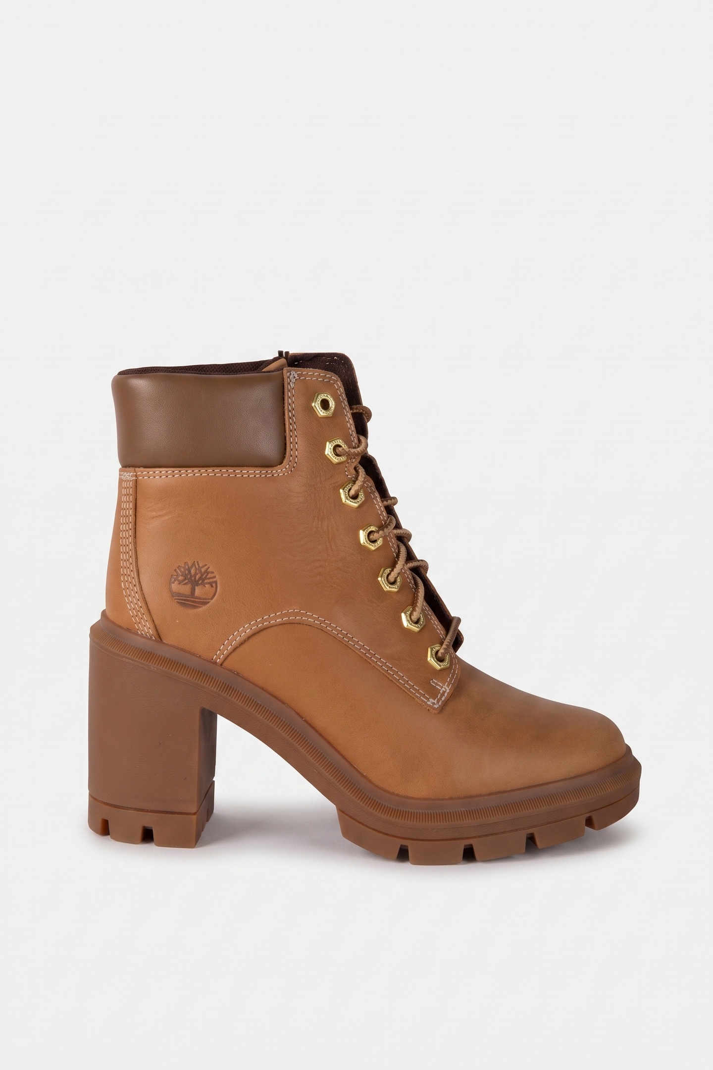 Timberland Allington Heights Mid Lace Up Boot Wheat Full Grain Maat: 37.5 | Laarzen Outlet | Dames | Bruin