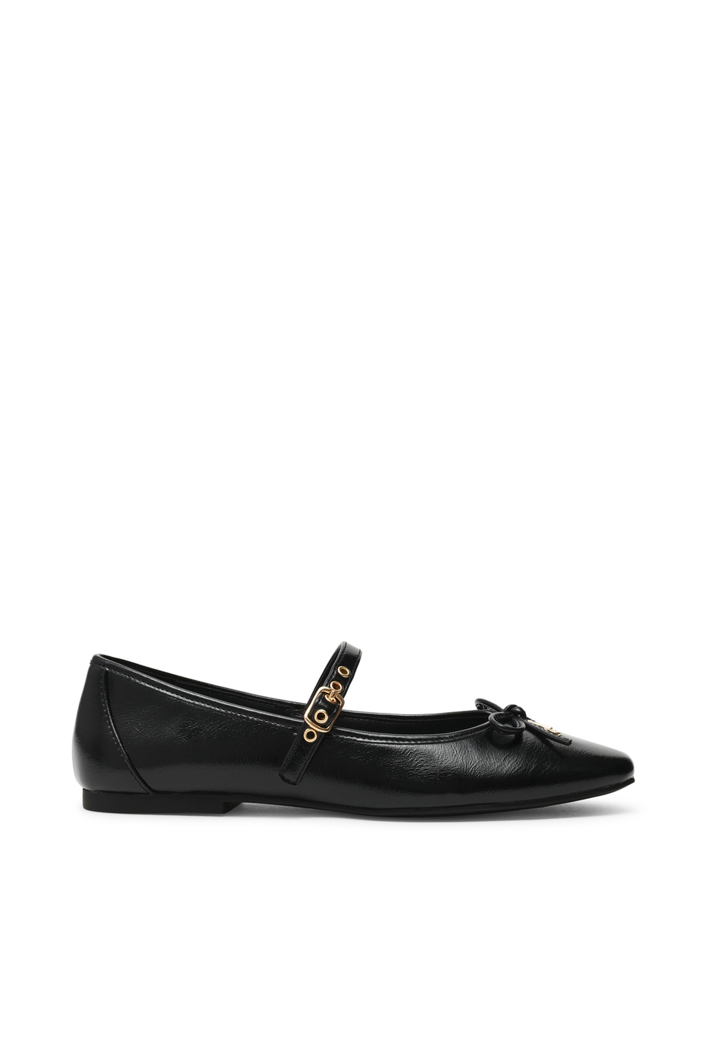Steve Madden Ceece Flat Shoes Black Maat: 41 | Ballerina's Outlet | Dames | Zwart