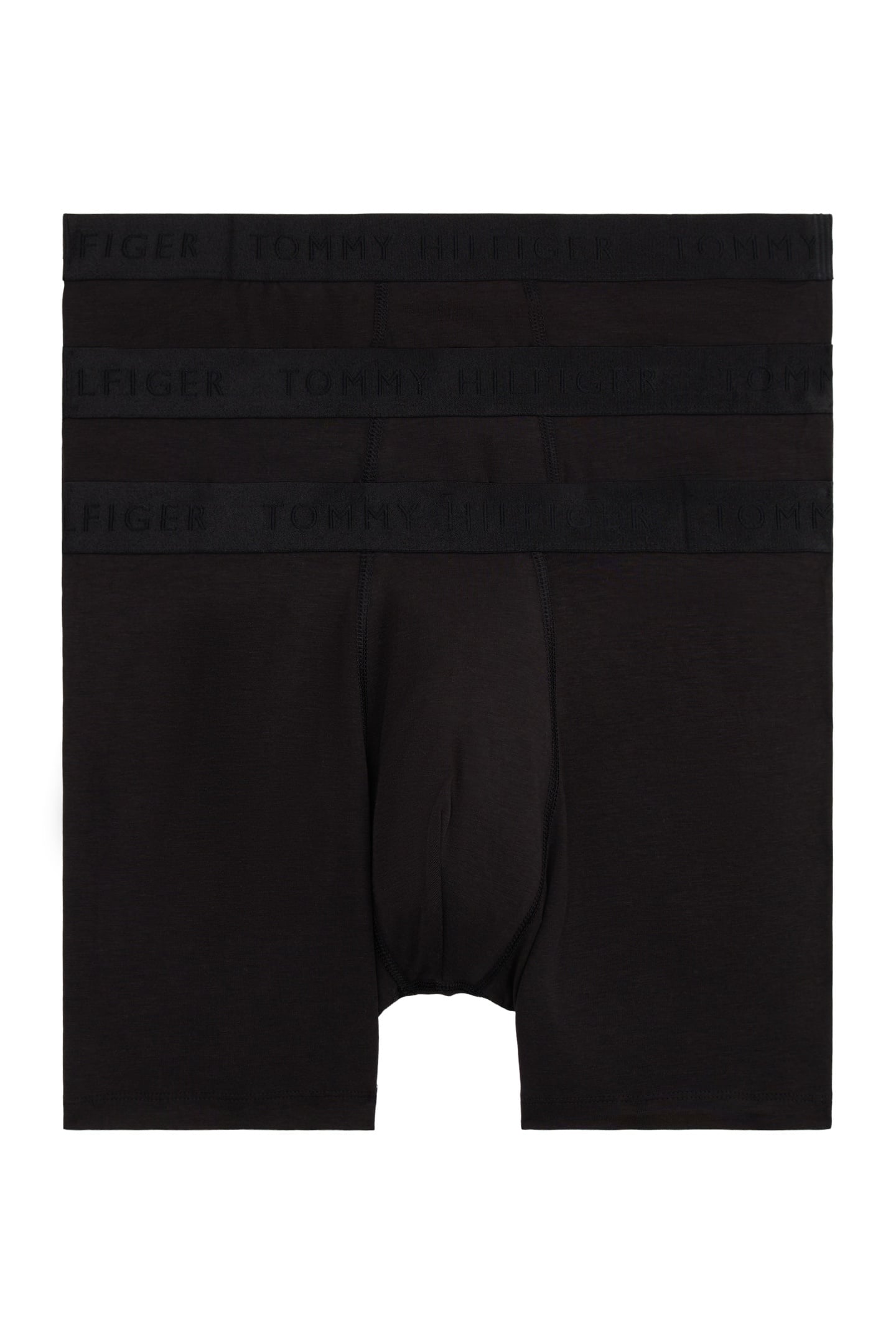 Tommy Hilfiger 3-pack Boxer Brief Blk/blk/blk Maat: M | Onderbroeken Outlet | Heren | Zwart