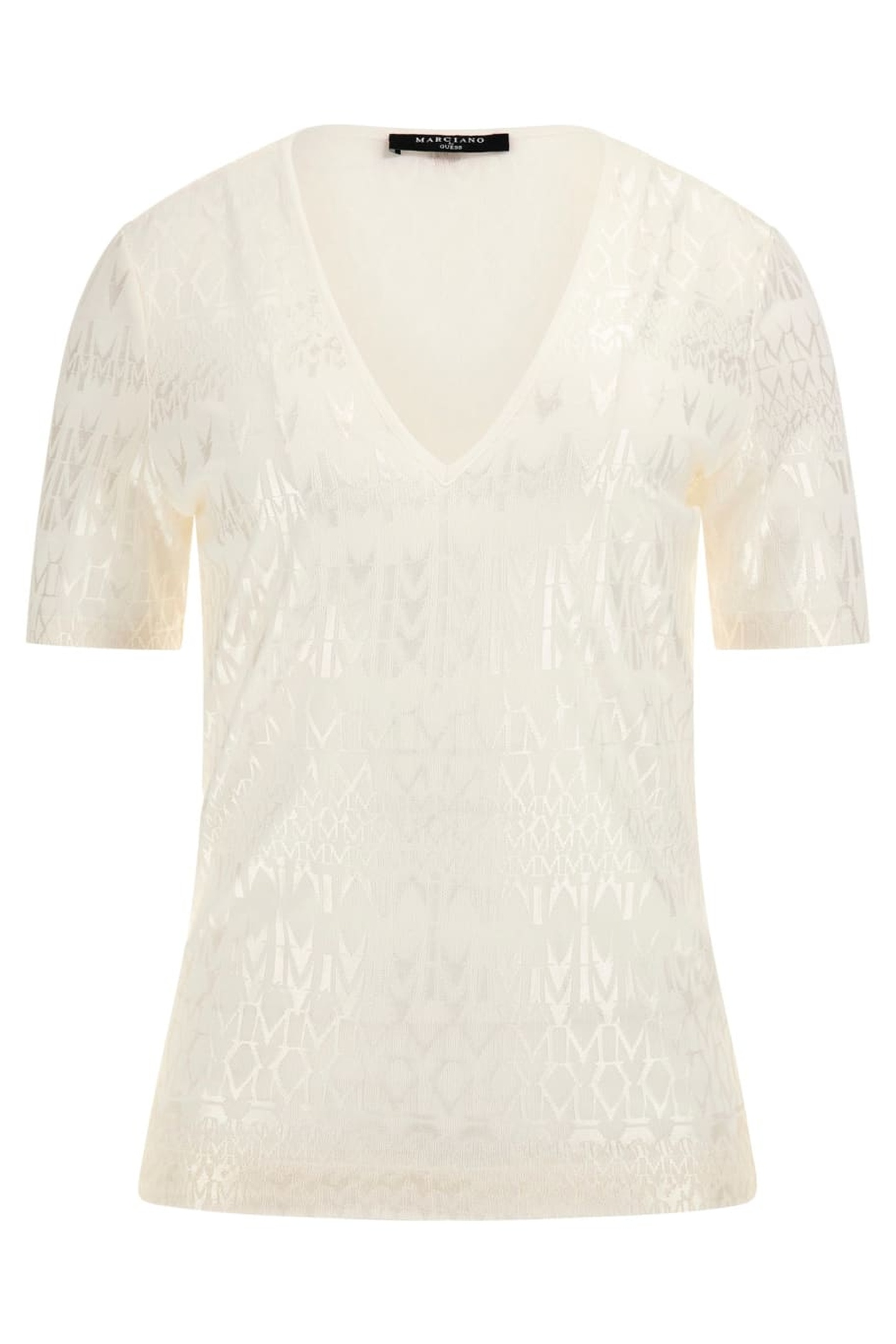 GUESS Ss Patty Shirt White Peaks Maat: XS | Blouses Outlet | Dames | Wit