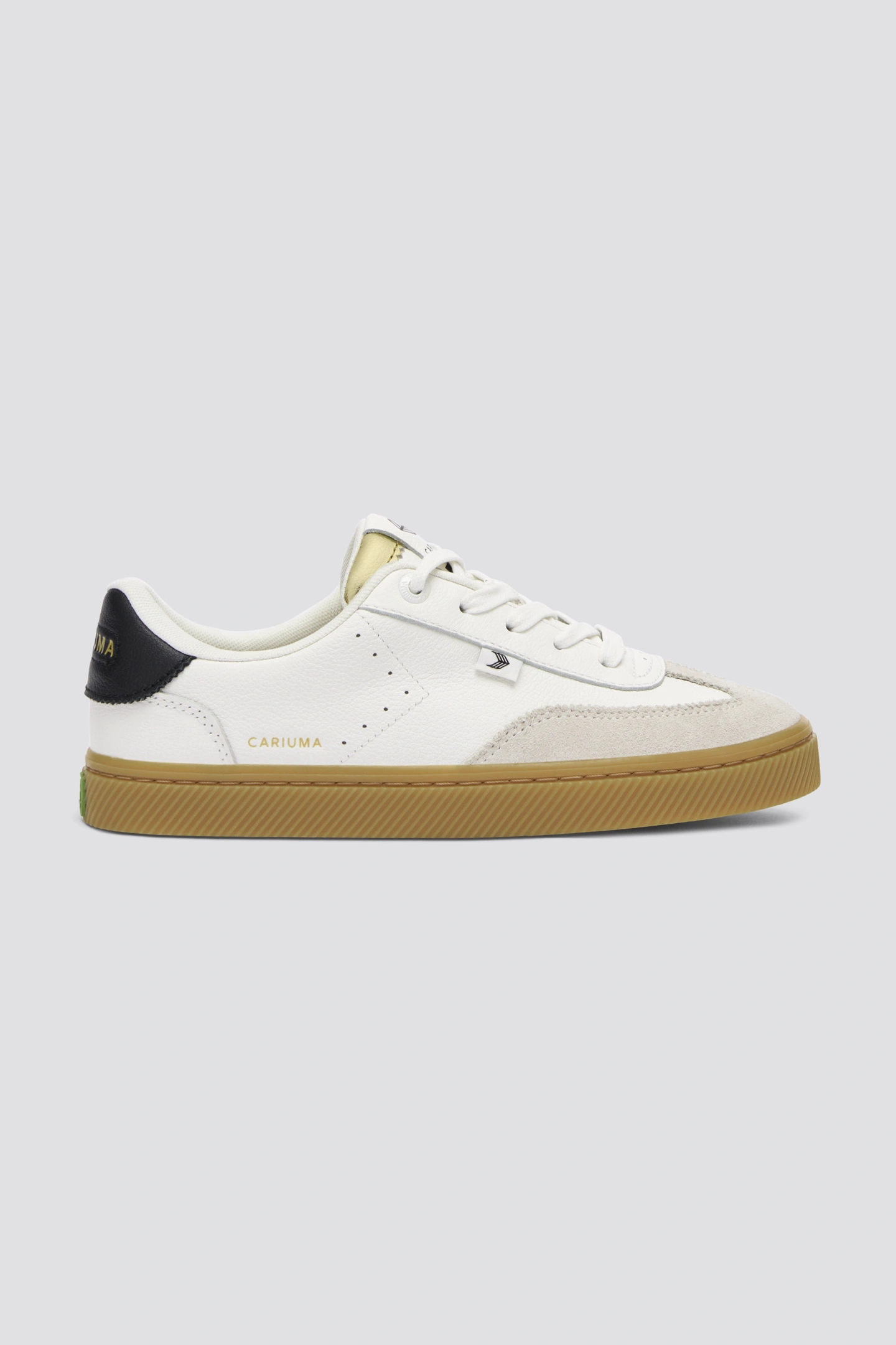 Cariuma Toca Soft Grain Leather And Suede Gum Warm White Talla: 40.5 | Zapatillas Deportivas Outlet | Unisex | Blanco