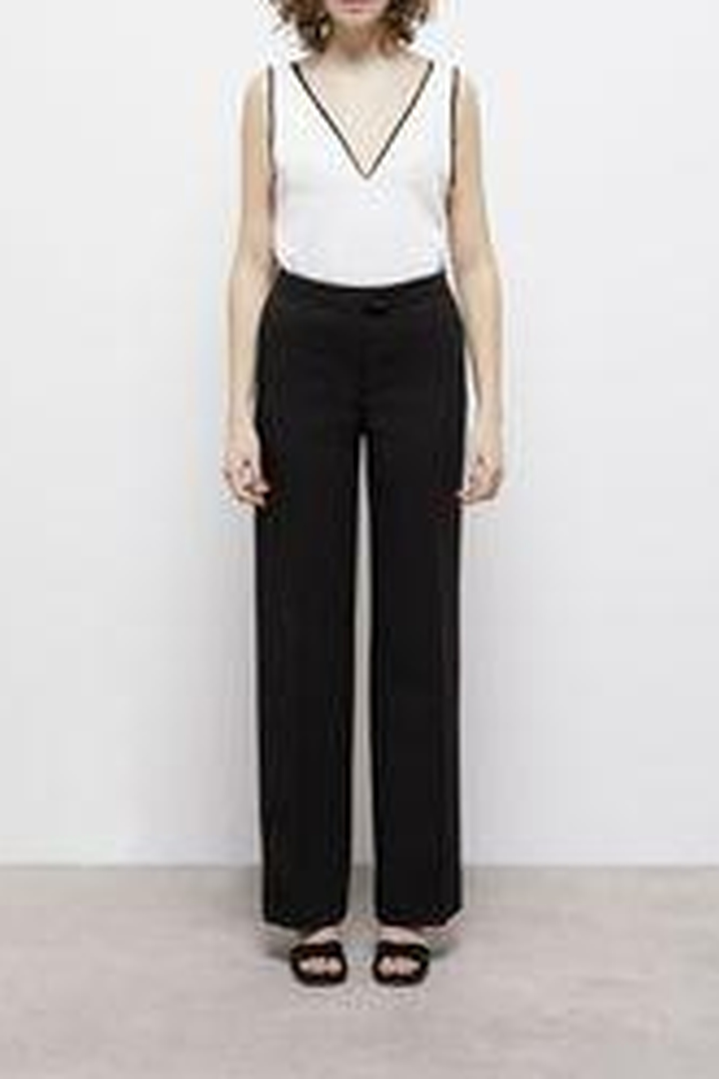 The Kooples Straight-leg Suit Trousers Black Maat: 38 | Pantalons Outlet | Dames | Zwart