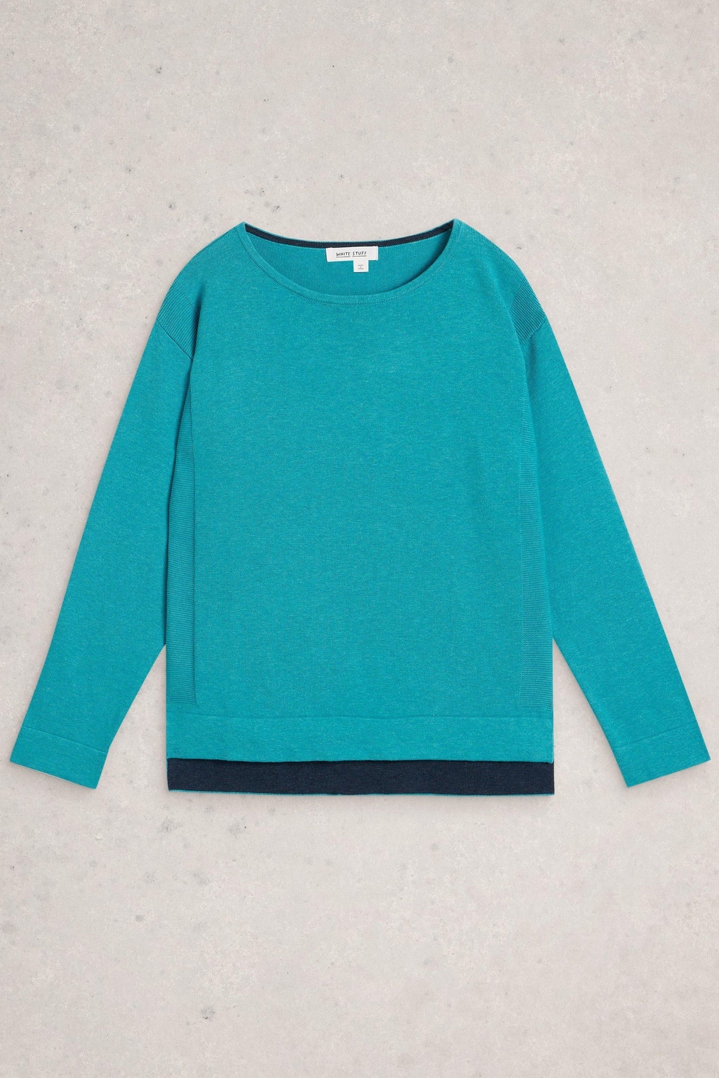 White Stuff Ophia Jumper Bright Blue Maat: 10 | Sweaters Outlet | Dames | Blauw
