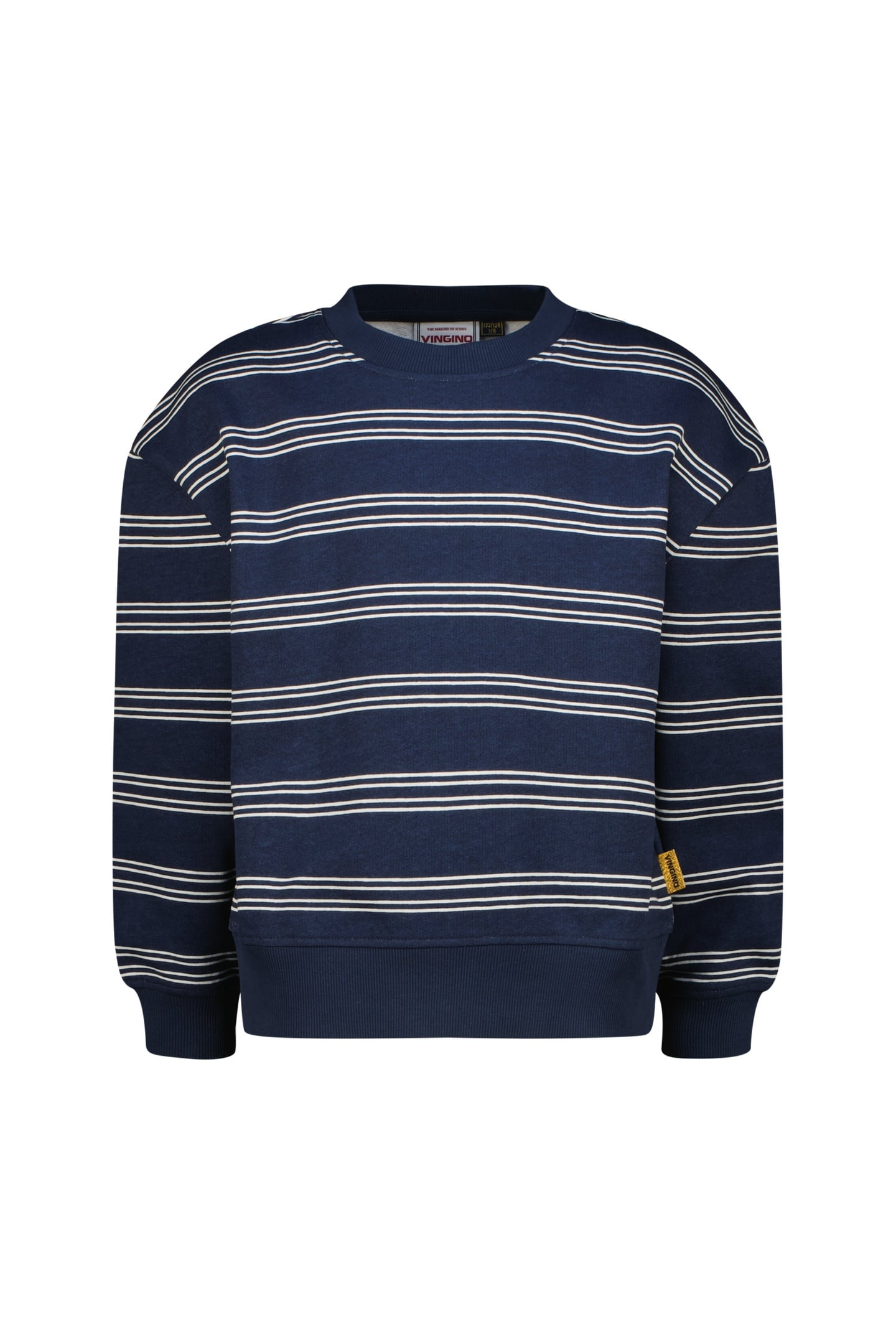 Vingino Girls Narina Sweater Dark Blue Maat: 4 | Truien Outlet | kids | Blauw