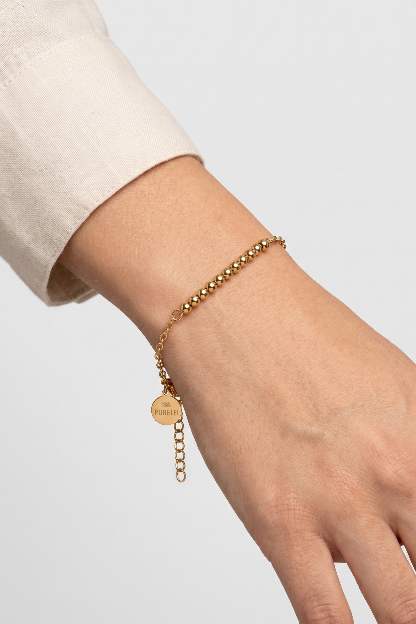 PURELEI Anxiety Armband Gold Maat: OS | Armbanden Outlet | Dames | Goud