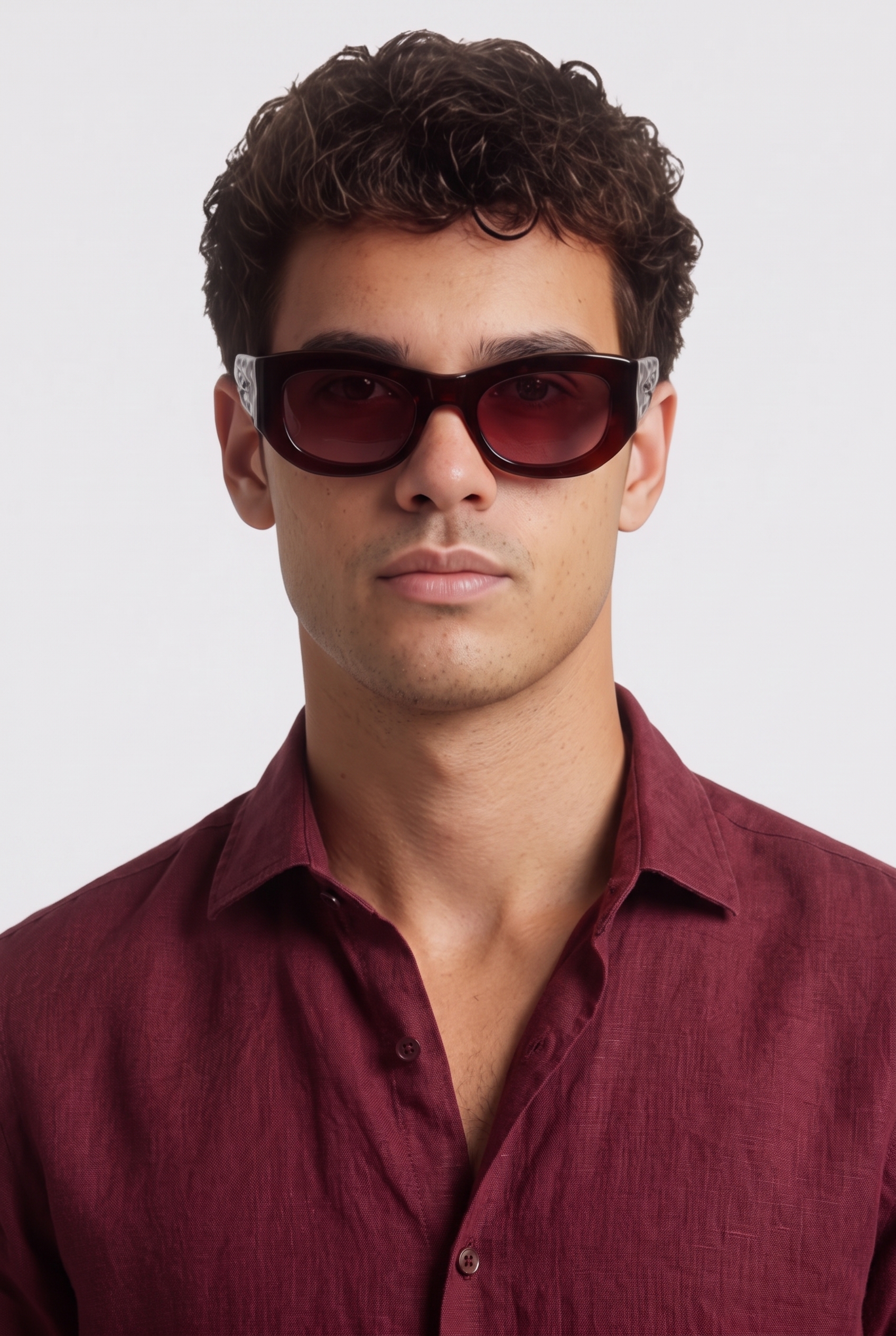 Ace & Tate Marina-seagrass-sun Maat: M | Zonnebrillen Outlet | Unisex | Bruin