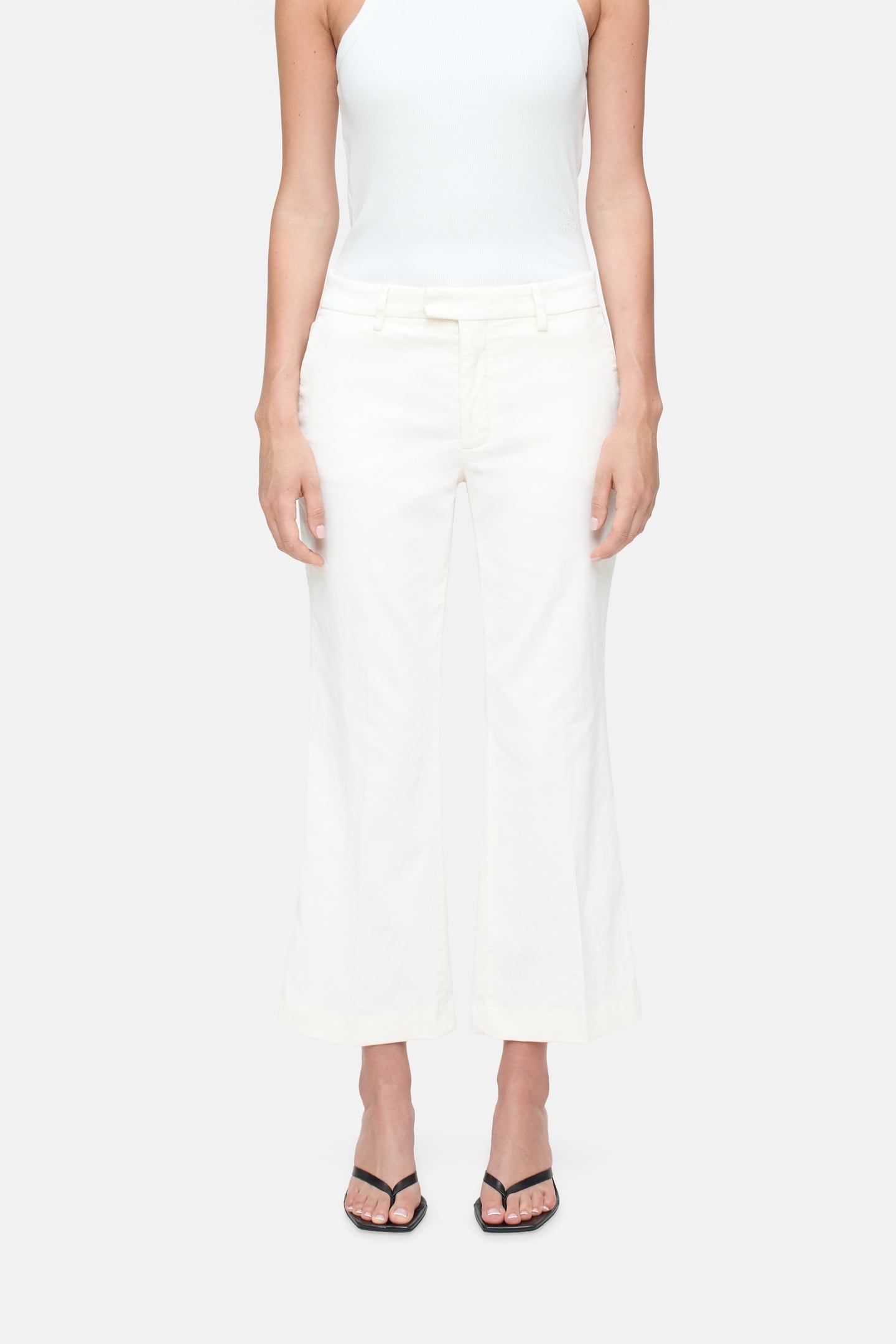 Closed Wharton Pants Ivory Maat: W29L32 | Pantalons Outlet | Dames | Wit