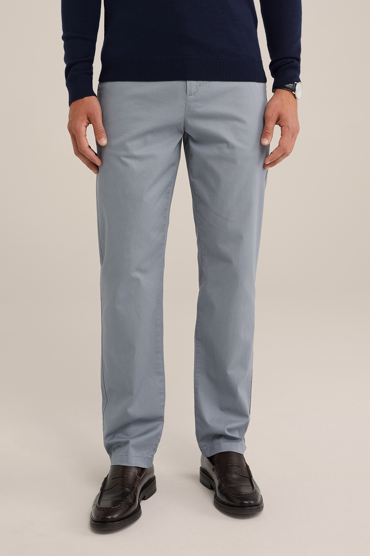 WE Fashion Chino Greyish Blue Taglia: W31L32 | Pantaloni chino Outlet | Uomo | Blu
