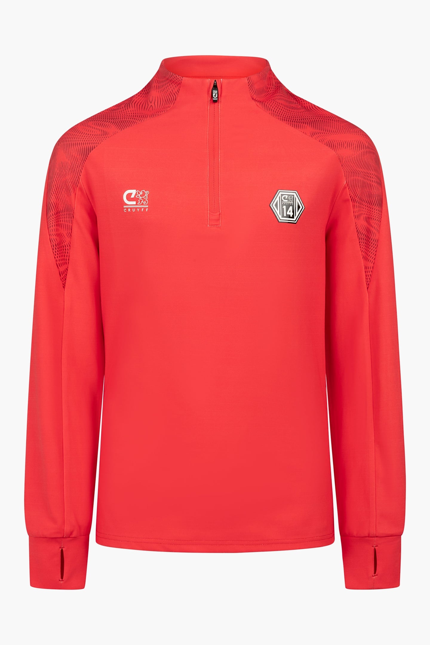 CRUYFF Mellite Tracktop Red Maat: 164 | Sportkleding Outlet | Unisex | Rood