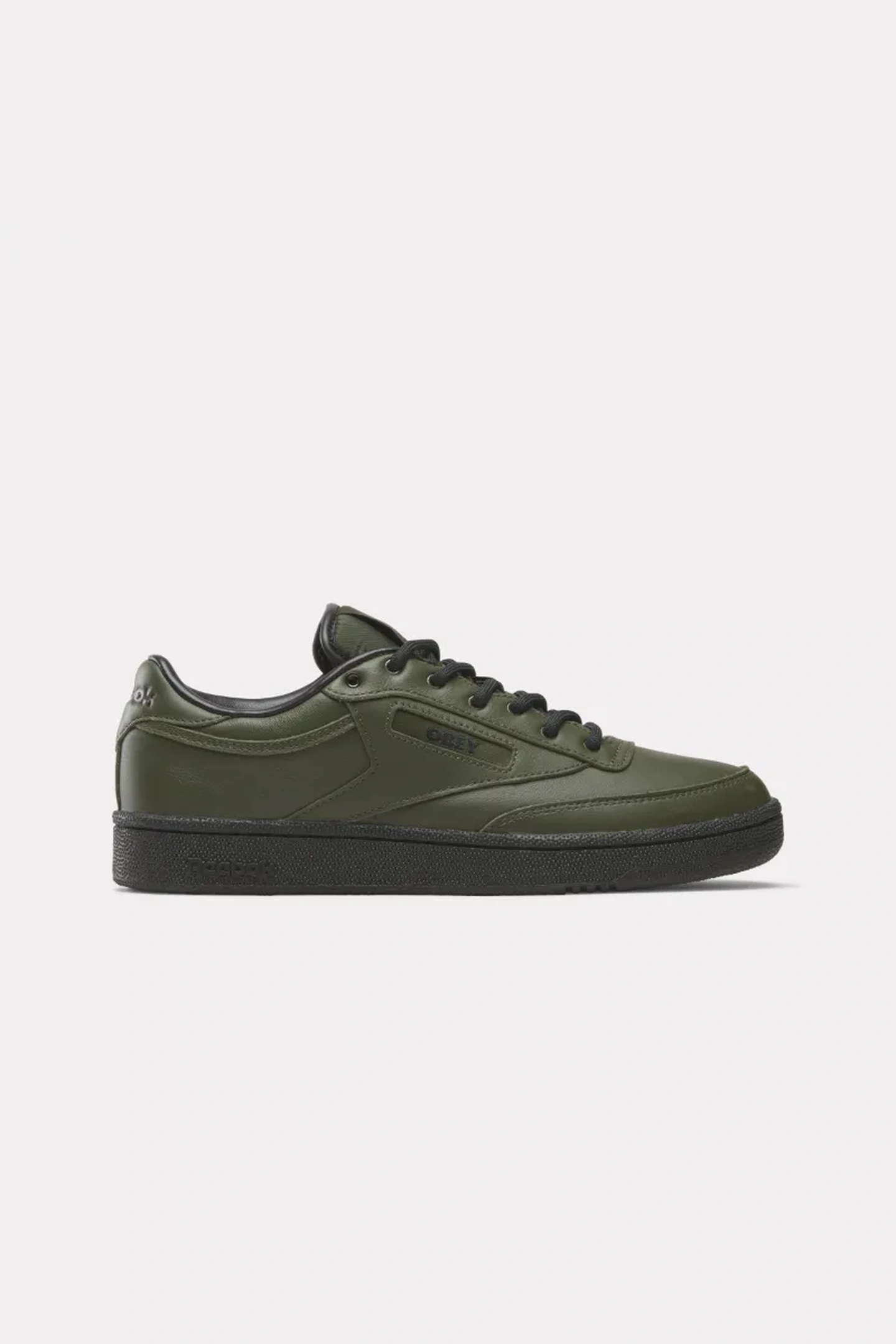 Reebok Unisex Club C 85 Green/black/red Maat: 43 | Sneakers Outlet | Unisex | Zwart
