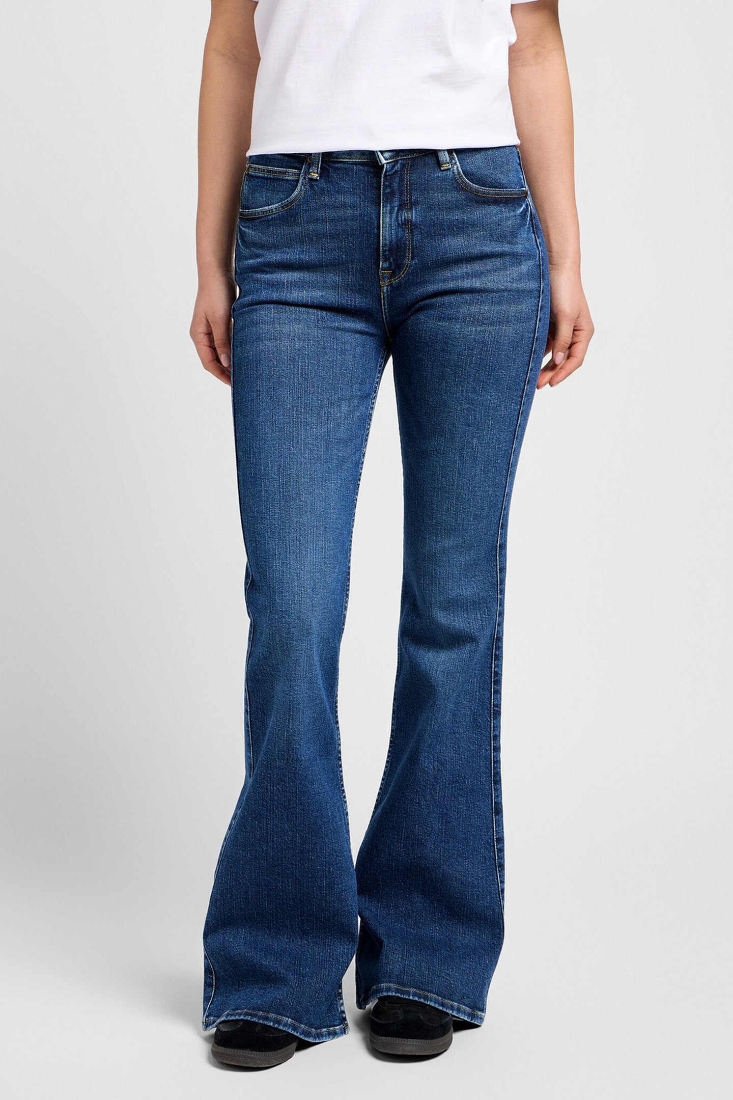 Lee Breese Rain Falls Jeans Maat: W31L33 | Wijde Broeken Outlet | Dames | Blauw