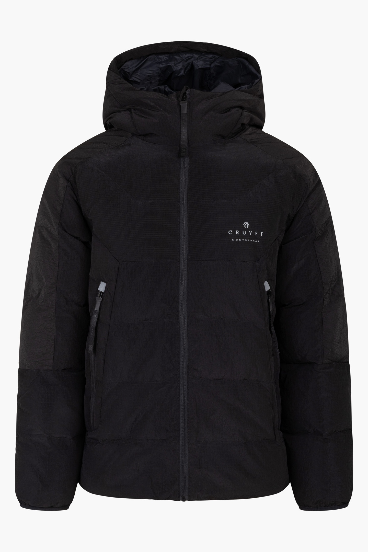 CRUYFF Ascent Puffer Jkt Black Maat: XS | Winterjassen Outlet | Heren | Zwart