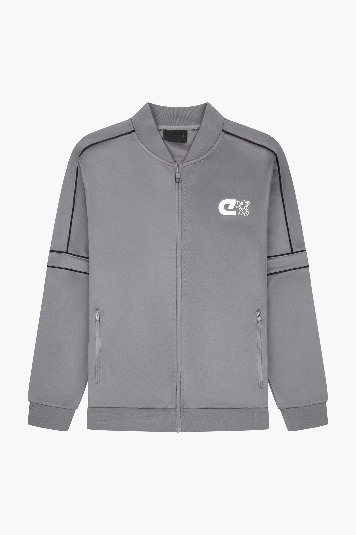 CRUYFF Miras Tracktop Grey Maat: XXL | Bomberjacks Outlet | Heren | Grijs