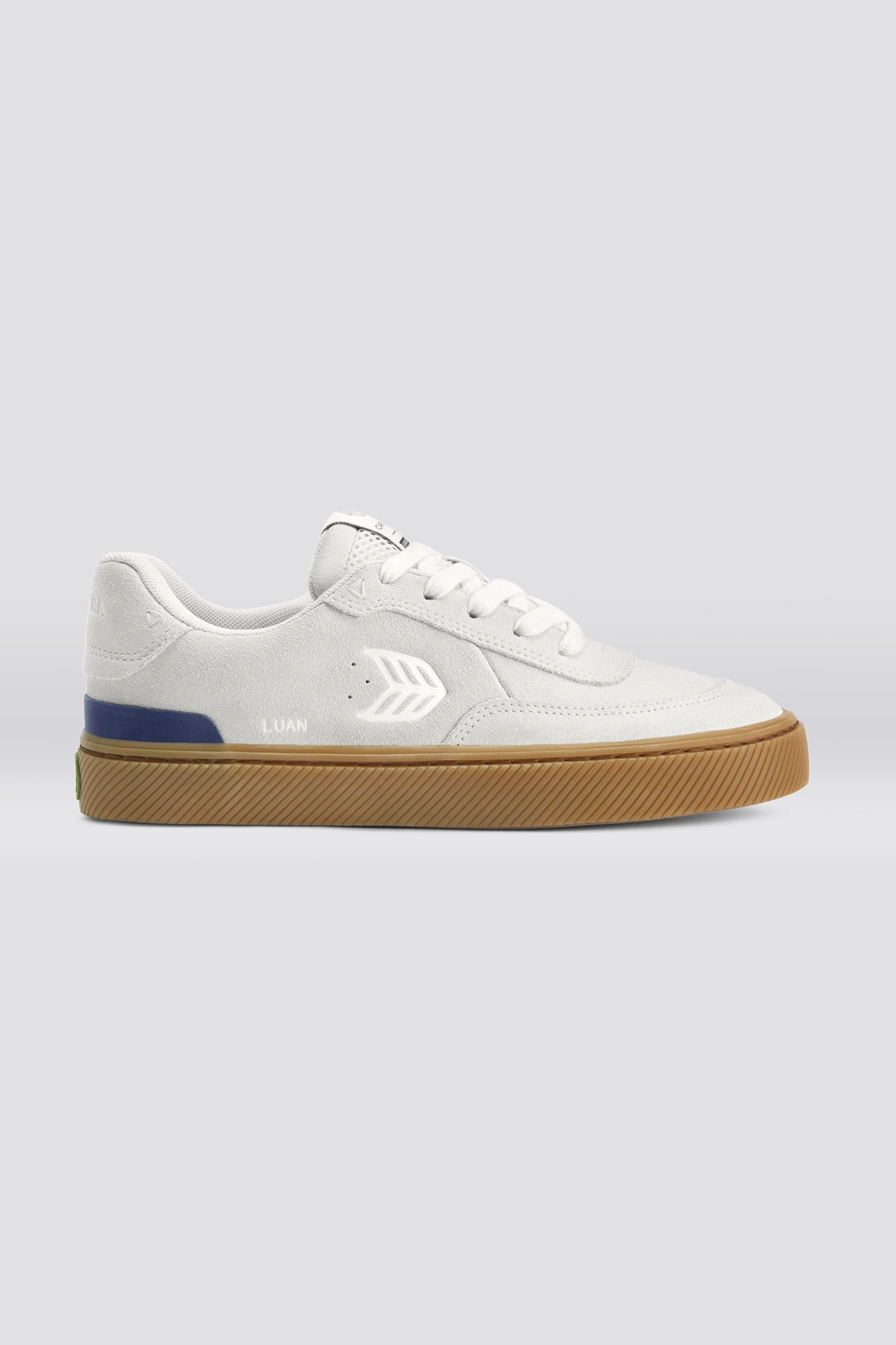Cariuma Luan Pro Suede Smoke White Maat: 36.5 | Sneakers Outlet | Unisex | Groen