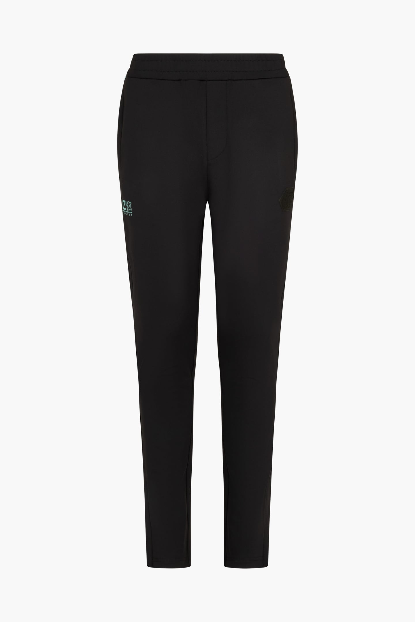 CRUYFF Mellite Trackpant Black/blue Maat: 140 | Broeken Outlet | Unisex | Zwart