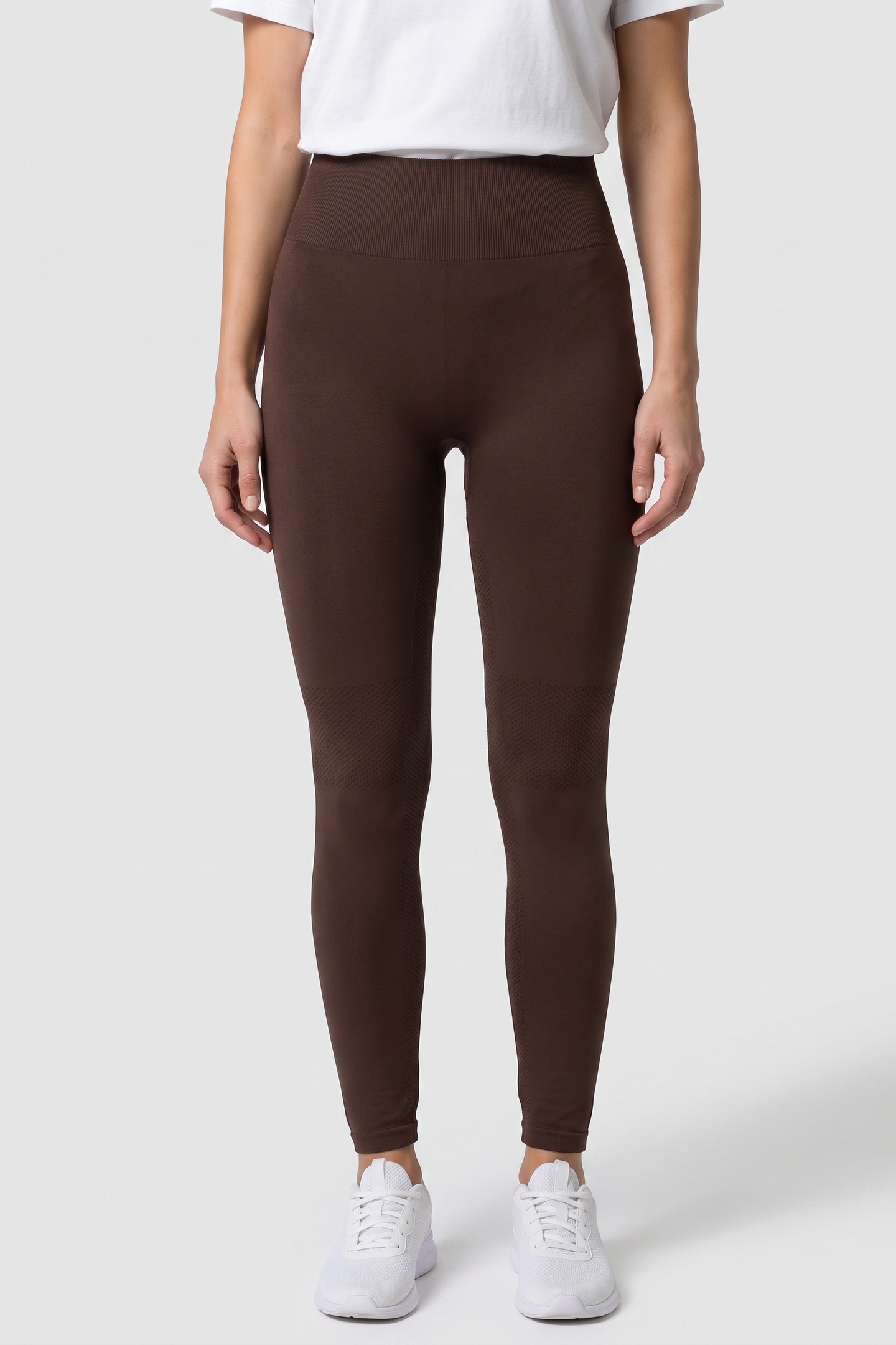 ARKET Riborg Seamless Tights Brown Maat: L | Slipjes Outlet | Dames | Bruin