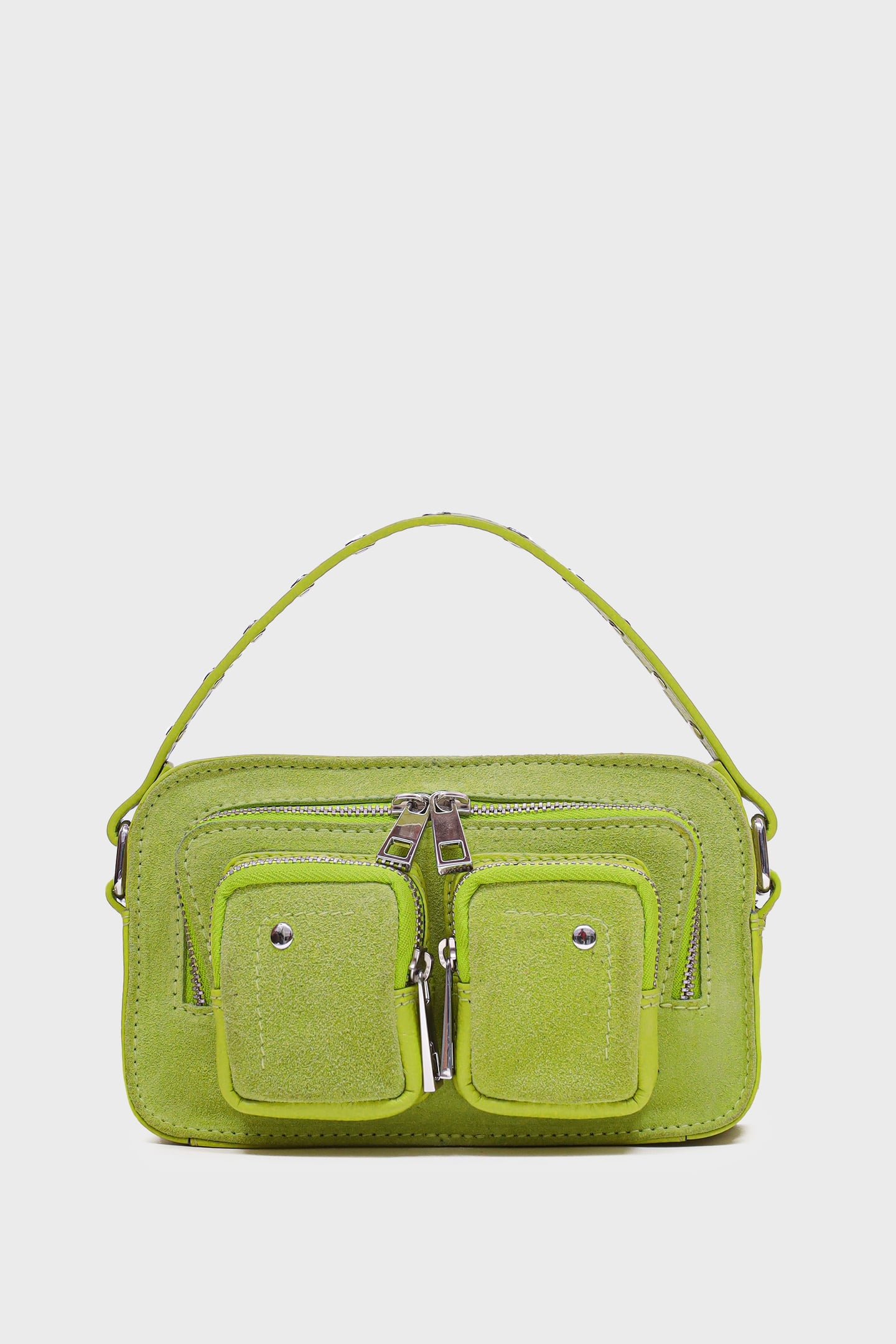 Núnoo Helena Suede Lime Maat: OS | Handtassen Outlet | Unisex | Groen