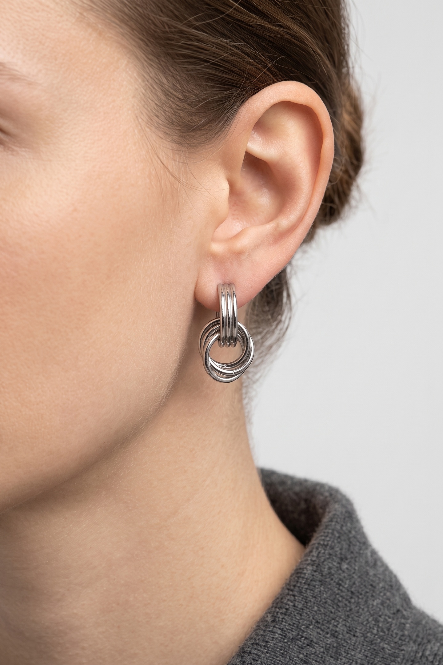 PURELEI He Nui Ohrringe Silver Maat: OS | Oorbellen Outlet | Dames | Zilver