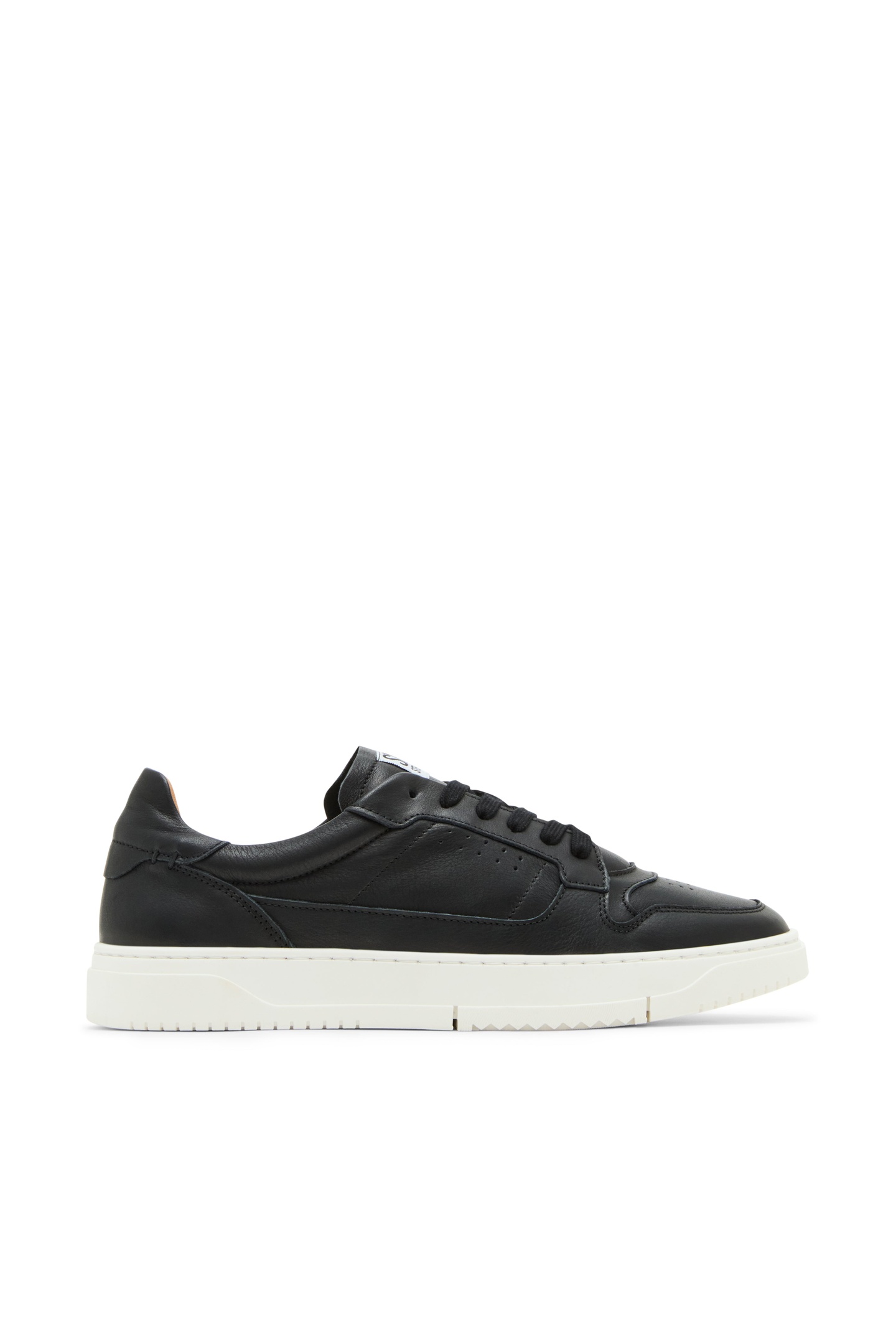 Steve Madden Cliff Sneakers Black Leather Maat: 40 | Sneakers Outlet | Heren | Zwart